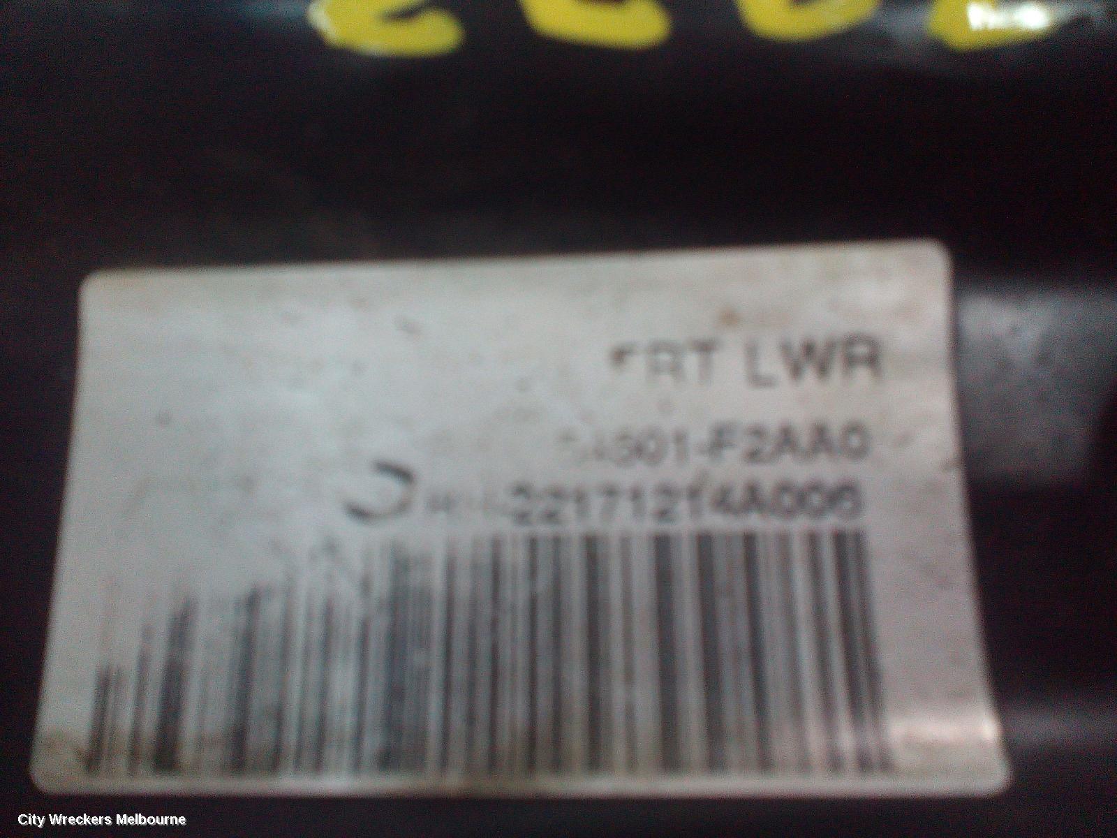 HYUNDAI I30 RIGHT FRONT LOWER CONTROL ARM, PD, HATCH (S. KOREA VIN KMHH), STANDARD TYPE, 03/2017 ONWARDS - Image 3