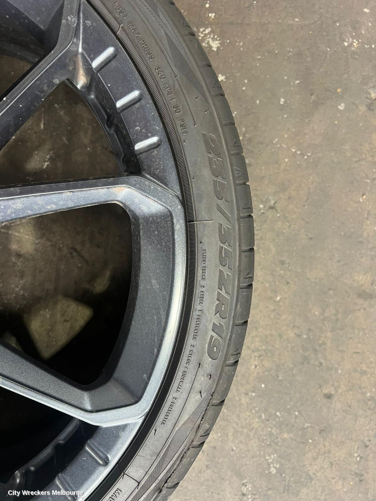 HYUNDAI I30 WHEEL MAG, FACTORY, 19X8IN, 5 V SPOKE, HIGH GLOSS BLACK, PD, HATCH (CZECH TMAH VIN), 03/2021 ONWARDS - Image 2