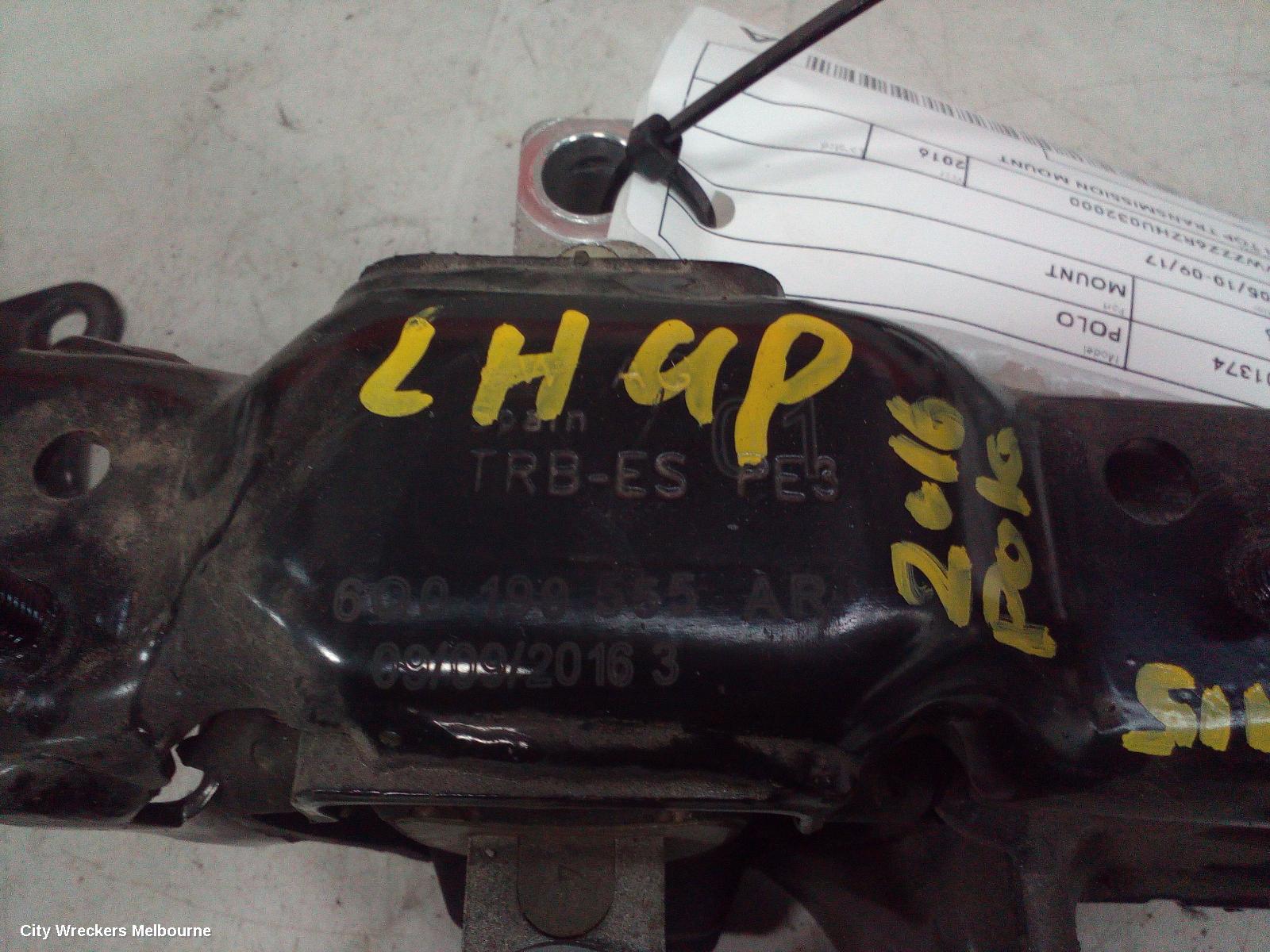 VOLKSWAGEN POLO MOUNT, 6R, 05/2010 - 09/2017 - Image 1