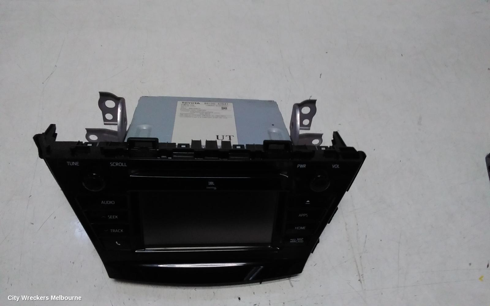 TOYOTA PRIUS RADIO/CD/DVD/SAT/TV, ZVW40R, PRIUS V, RADIO/CD/SAT NAV PLAYER, 06/2015 - 03/2021 - Image 2