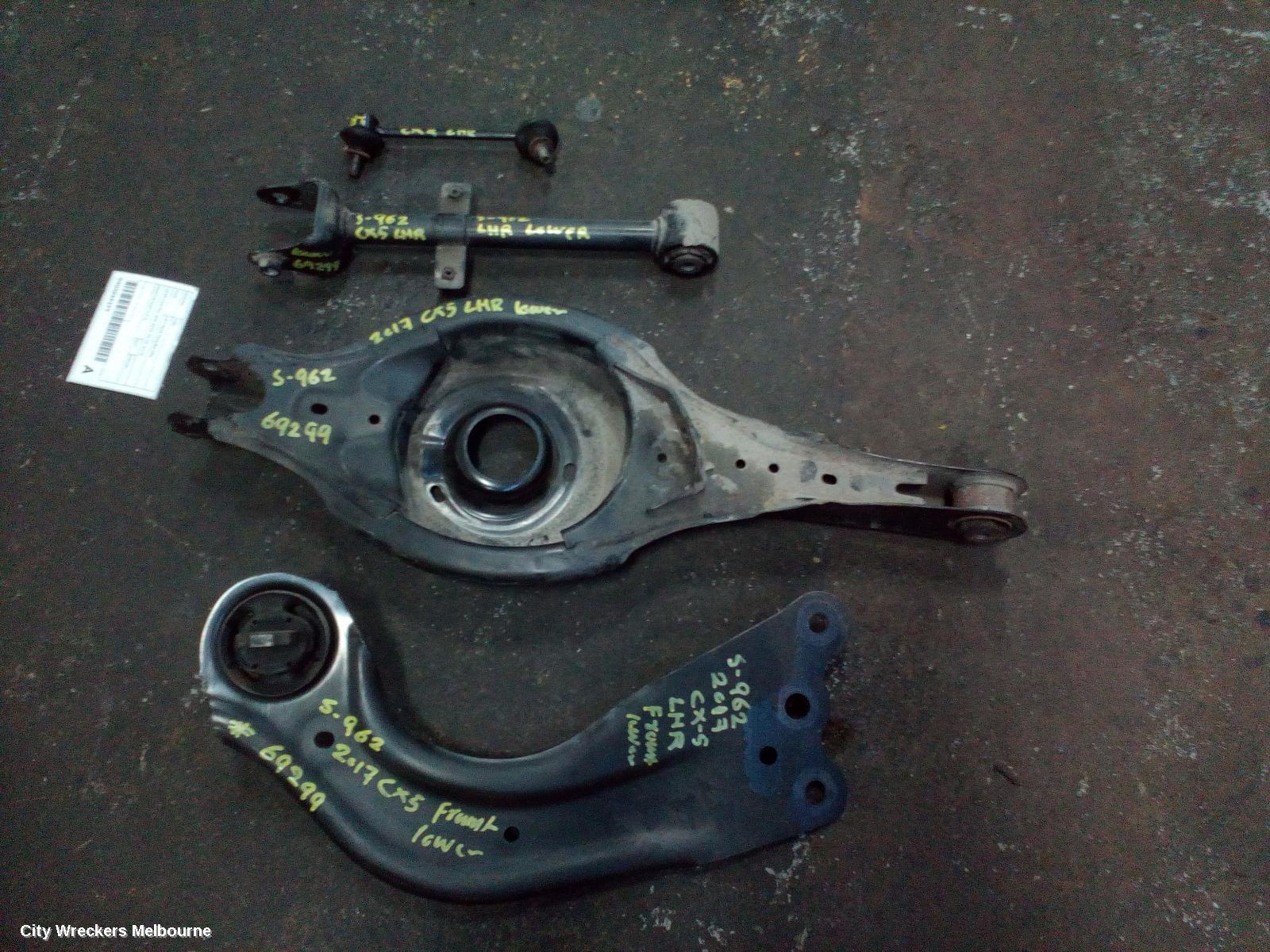 MAZDA CX5 LEFT REAR TRAILING ARM, LOWER CONTROL ARM-REAR, KE-KF, 01/2015 ONWARDS - Image 2