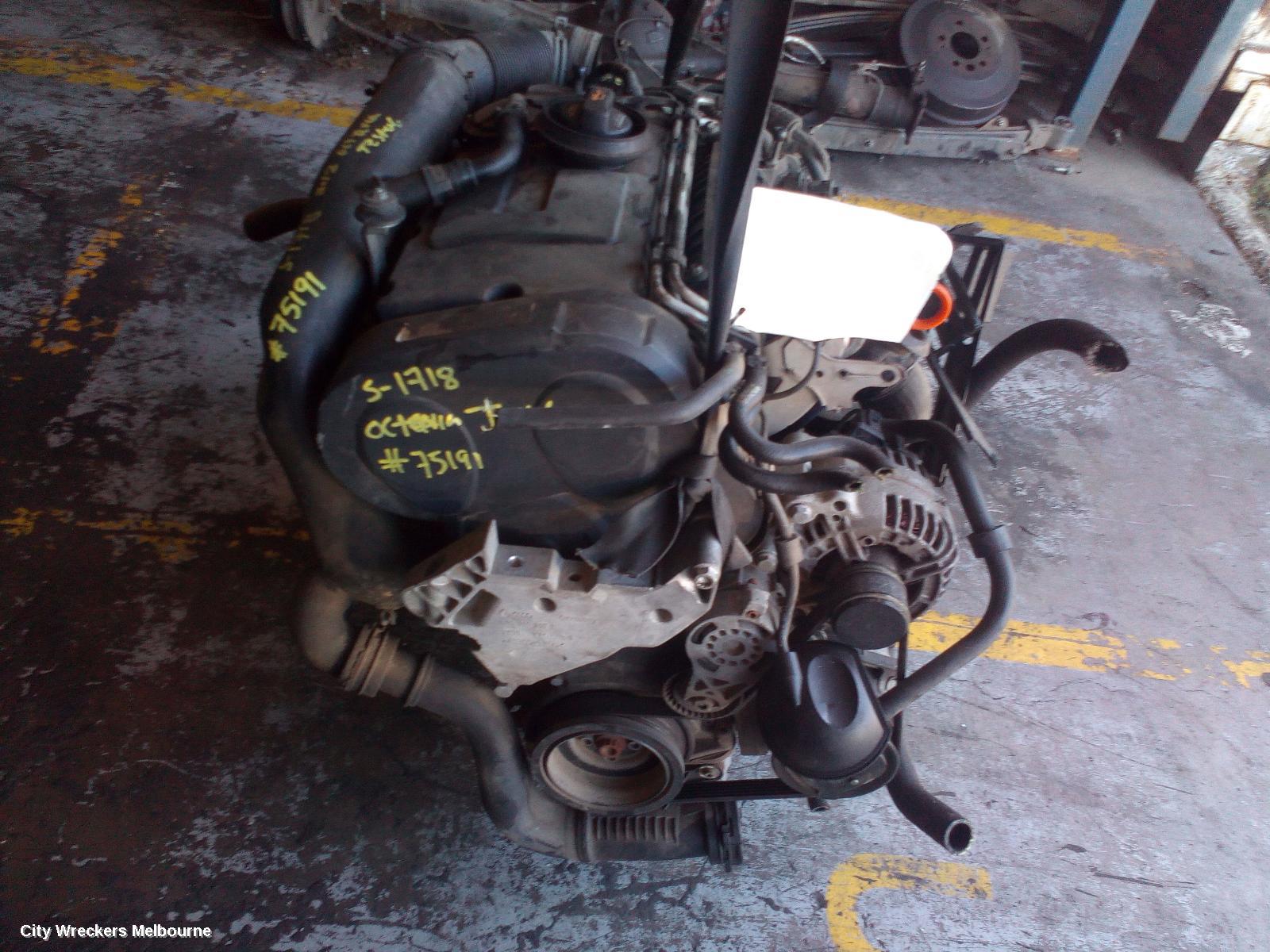 SKODA OCTAVIA TRANS/GEARBOX, AUTO, FWD, DIESEL, 2.0, TURBO, 6 SPEED, 1Z, LQV CODE, 01/2004 - 10/2013 - Image 3