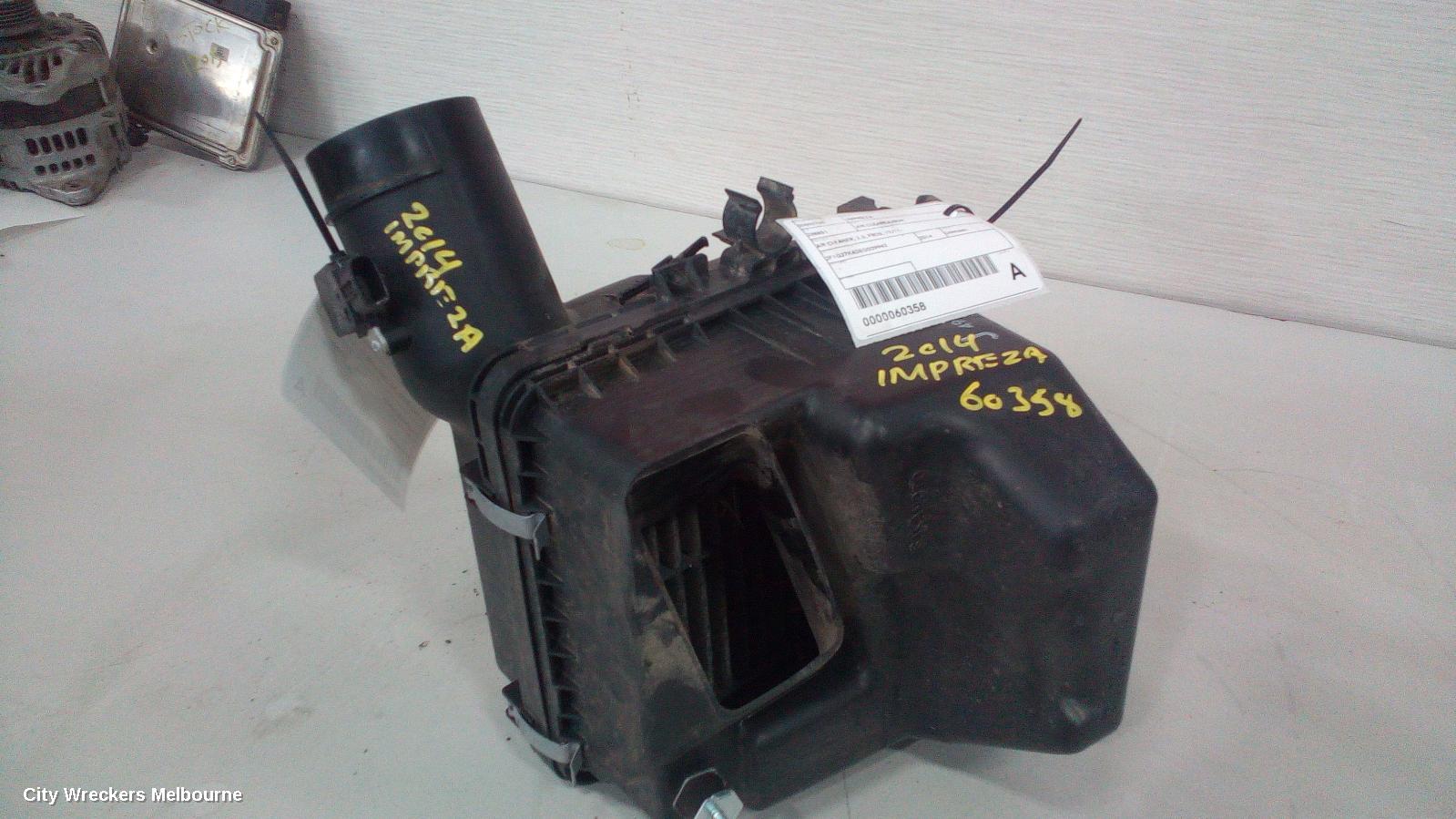 SUBARU IMPREZA AIR FLOW METER, 2.0, FB20, PETROL, P/N 22680-AA380, G4, 12/2011 - 10/2016 - Image 2