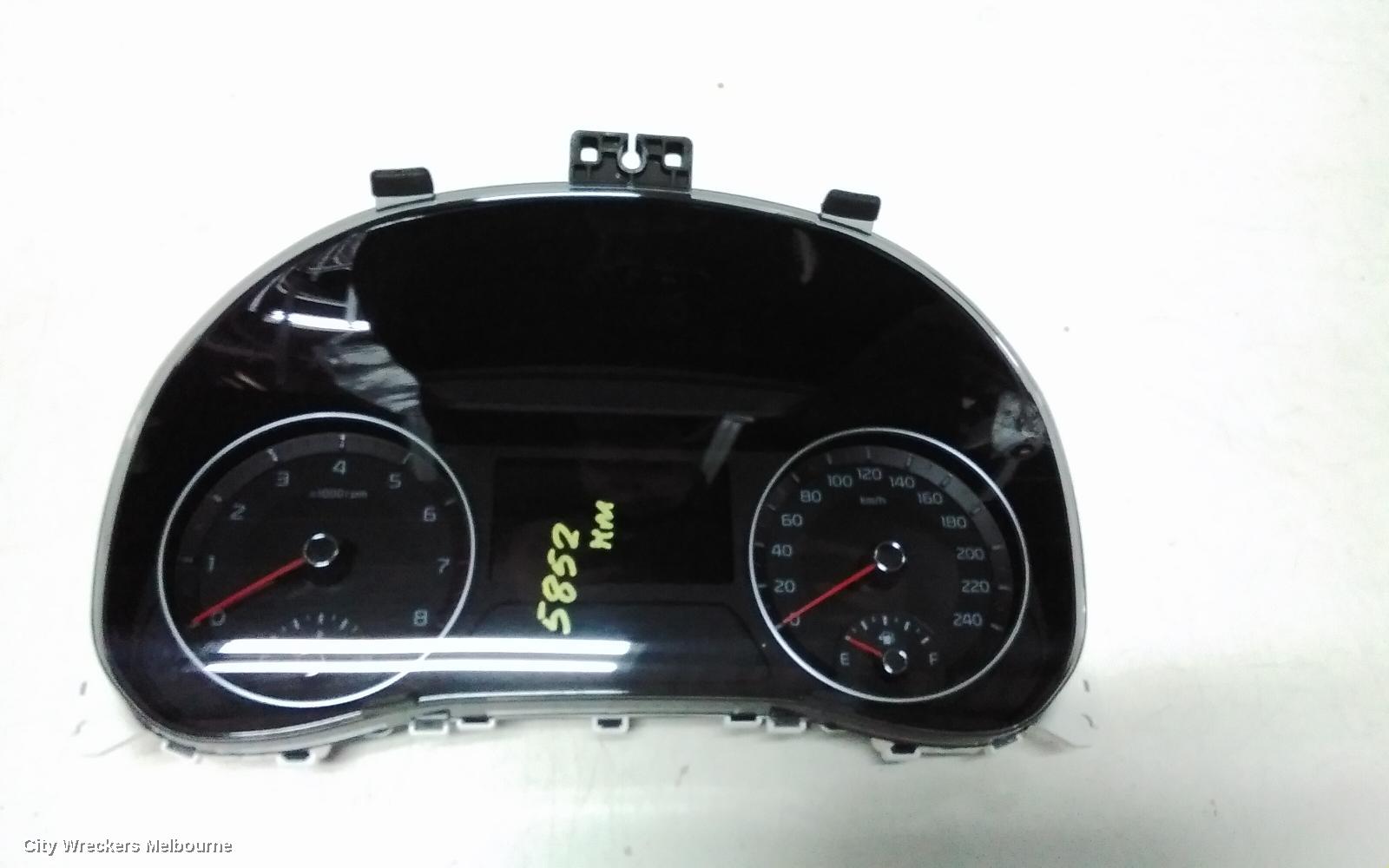 KIA CERATO INSTRUMENT CLUSTER, PETROL, AUTO T/M, BD, 04/2021 ONWARDS - Image 2