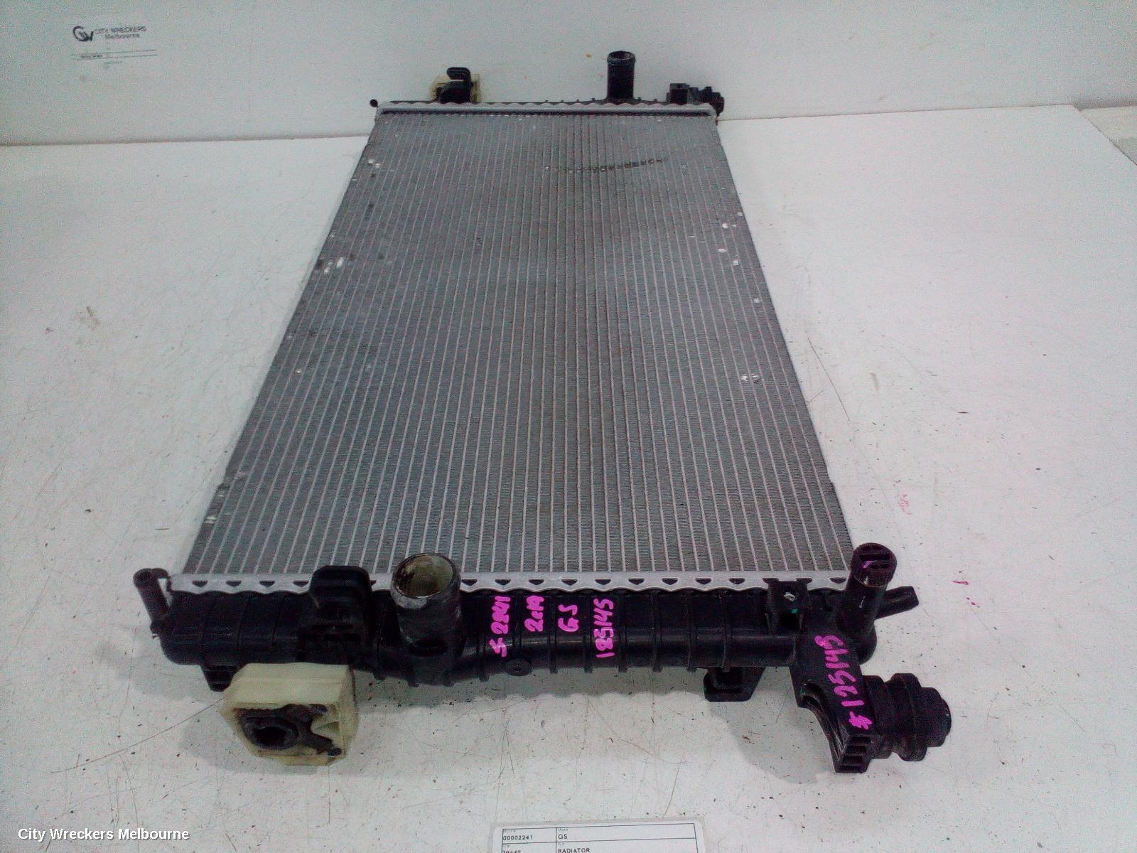 MG GS RADIATOR, PETROL, 1.5, TURBO, SAS2, 09/2016 - 08/2019 - Image 1