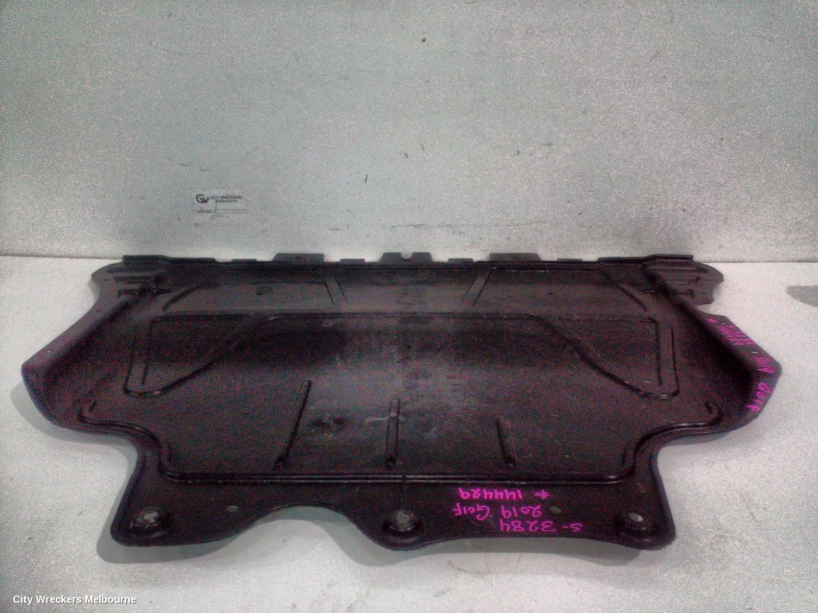 VOLKSWAGEN GOLF LOWER ENGINE SPLASH TRAY, MAIN ENGINE UNDERTRAY, PETROL, 1.4, TURBO, CZDA CODE, GEN 7, 06/2015 - 08/2020 - Image 3