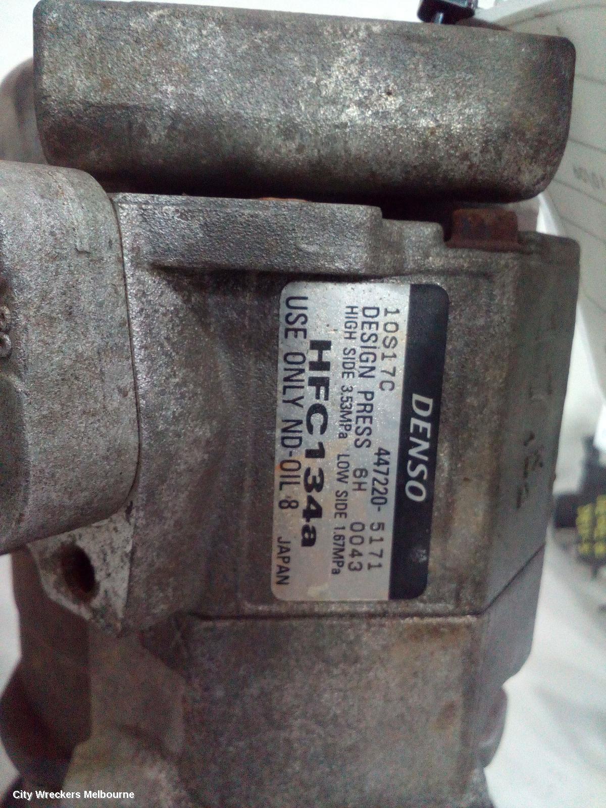 TOYOTA PRADO A/C COMPRESSOR, 120 SERIES, 3.0, 1KD-FTV, DIESEL, NON CLIMATE CONTROL TYPE, 11/2006 - 10/2009 - Image 2