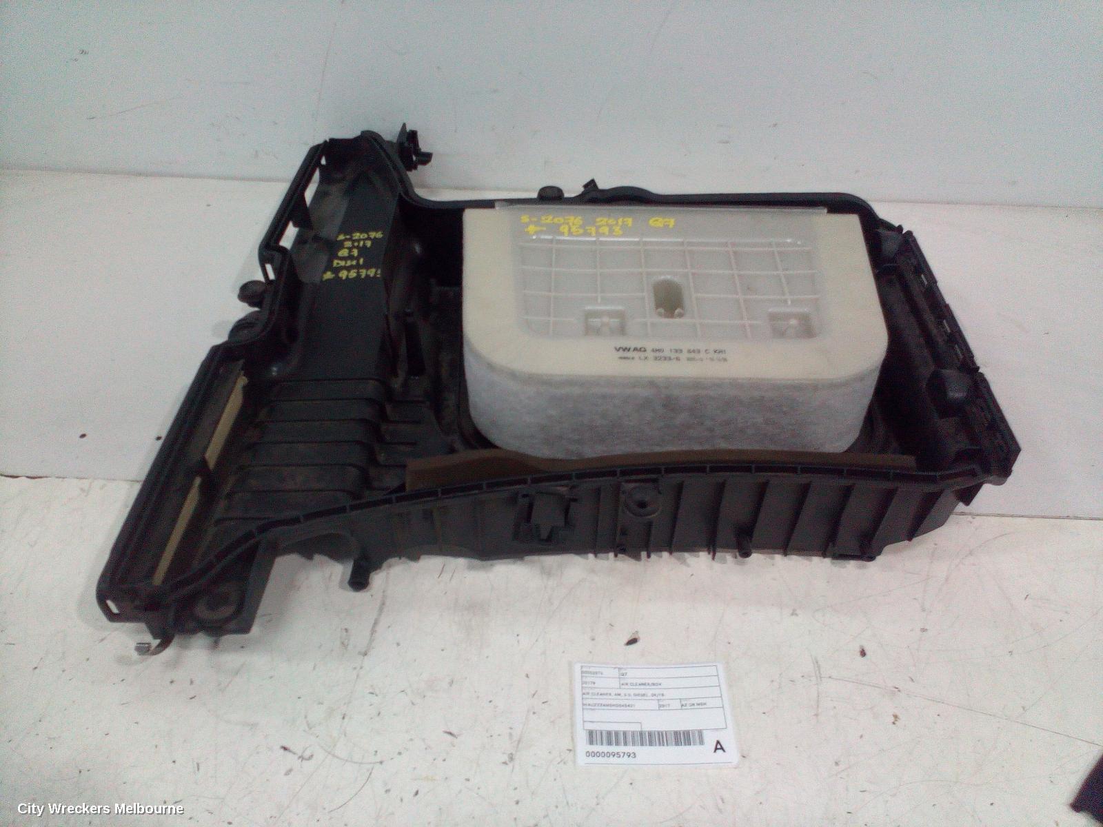 AUDI Q7 AIR CLEANER/BOX, AIR CLEANER, 4M, 3.0, DIESEL, 09/2015 ONWARDS - Image 1