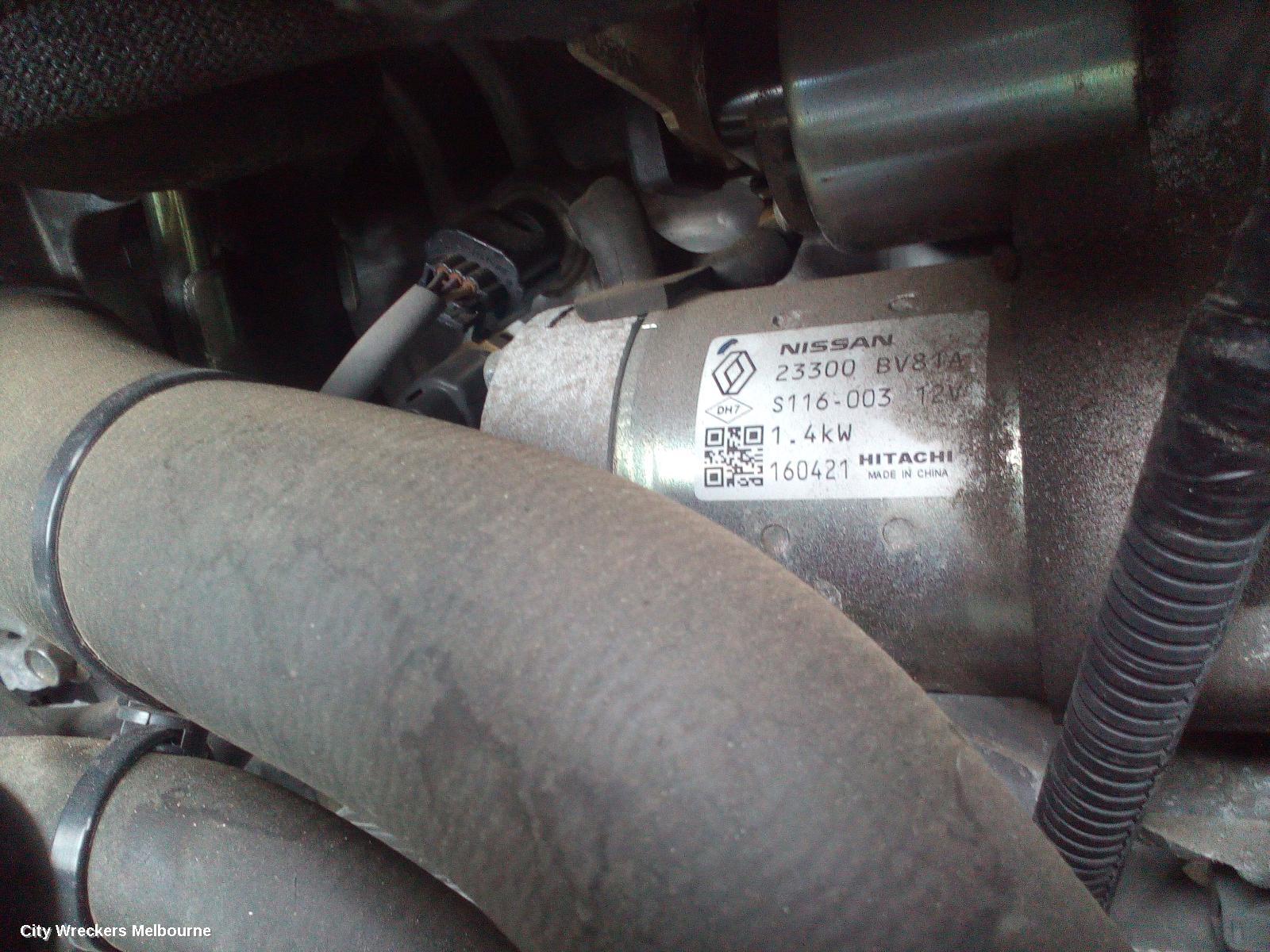 RENAULT MEGANE STARTER, PETROL, 1.6, BFB/KFB, 06/2016 - 02/2020 - Image 1