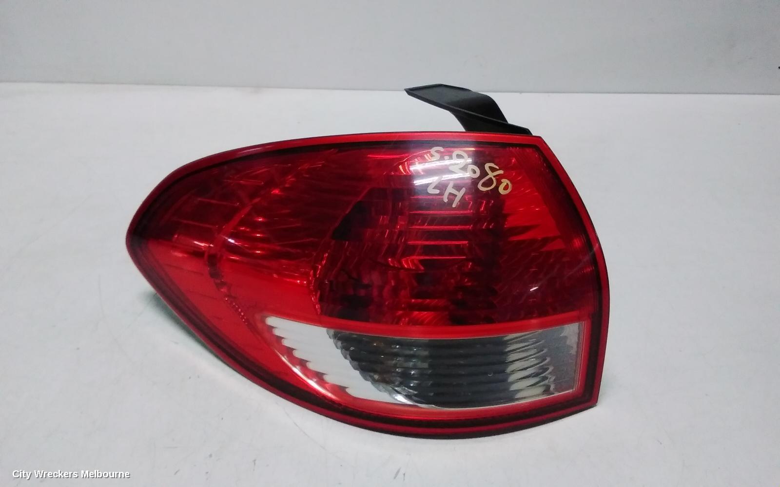 SUBARU TRIBECA LEFT TAILLIGHT, B9, IN BODY, 12/2007 - 01/2014 - Image 2