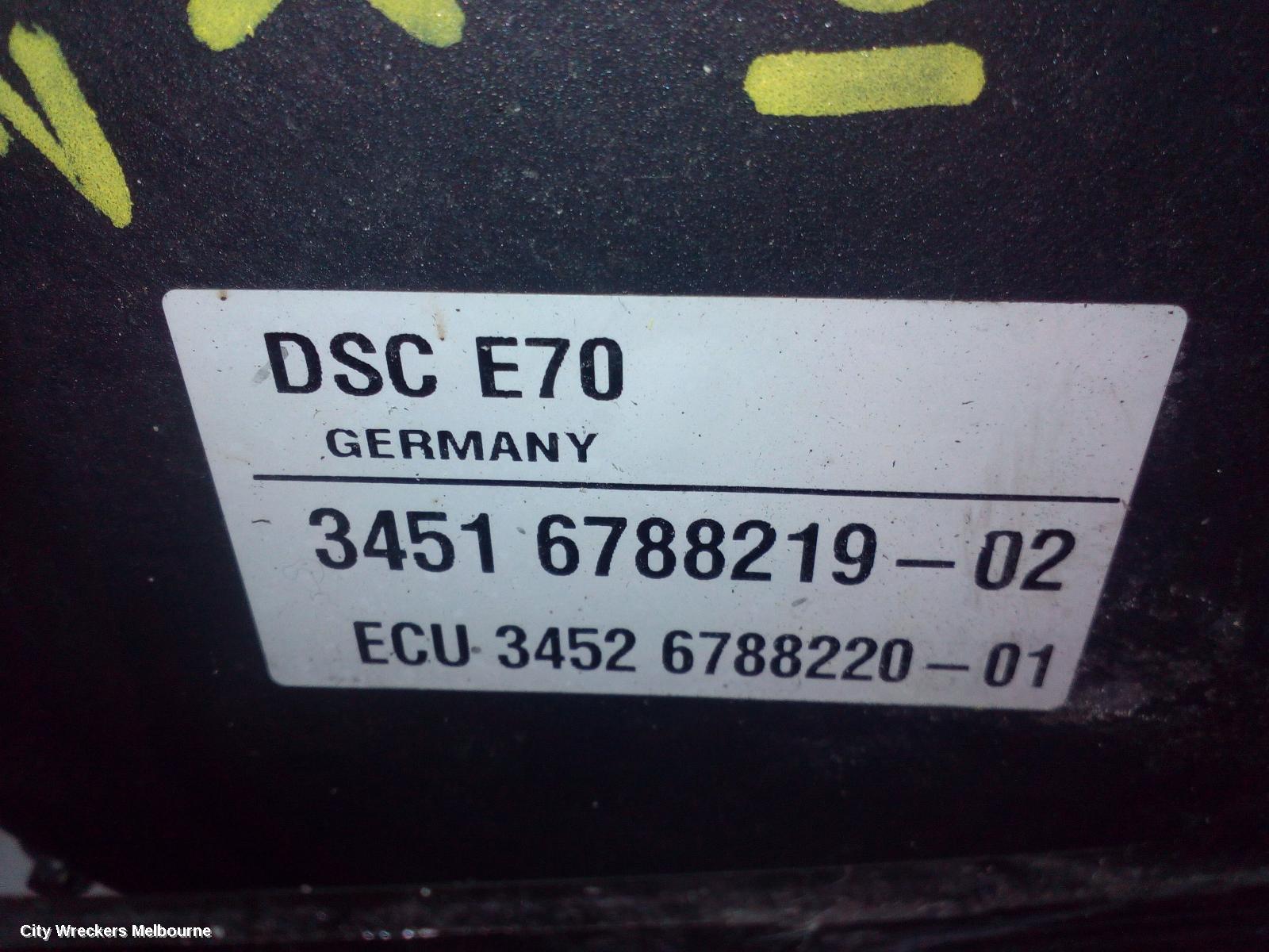 BMW X5 ABS PUMP/MODULATOR, E70, P/N 34516780125, 03/2007 - 08/2013 - Image 2