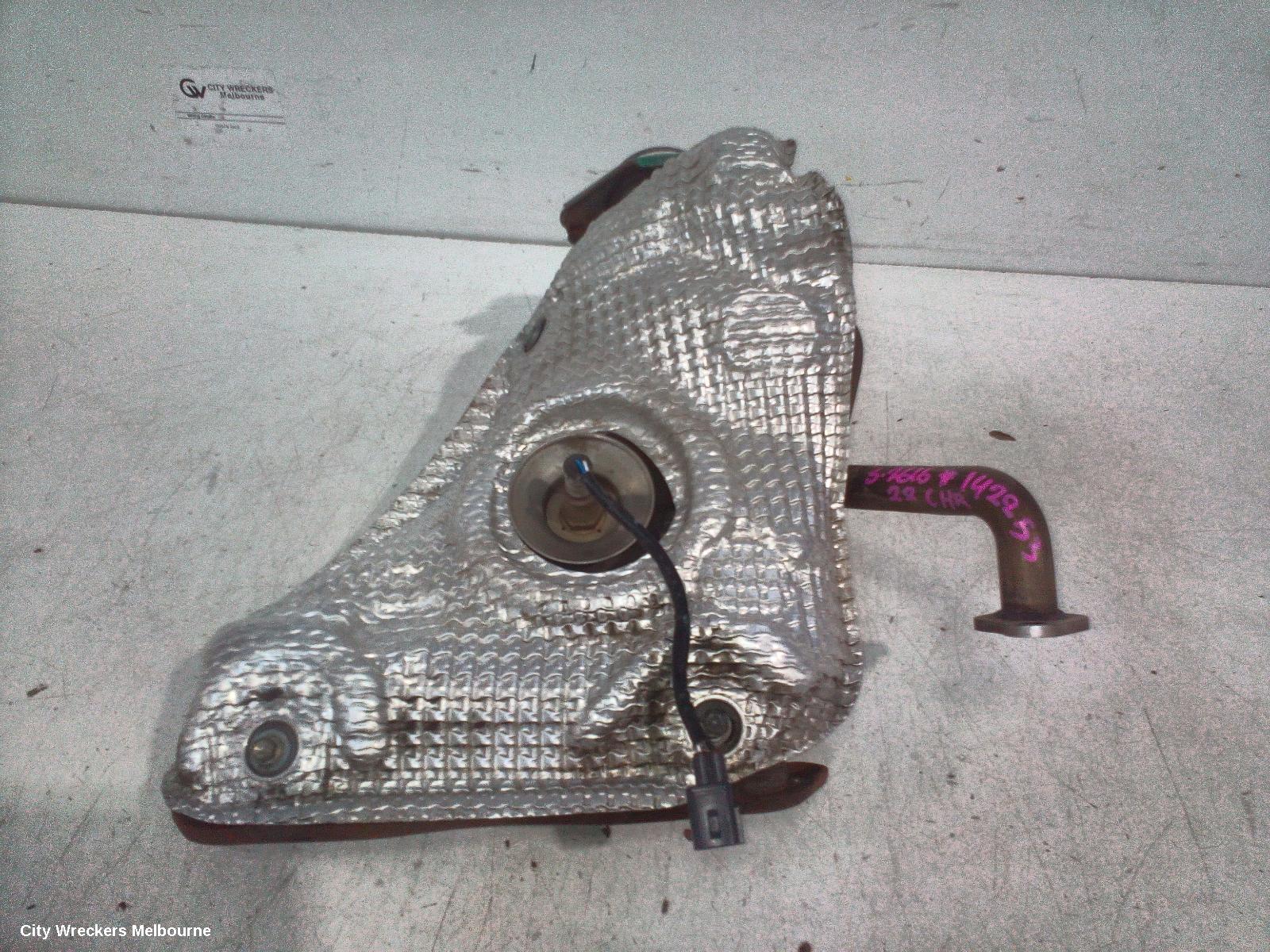 TOYOTA C-HR CATALYTIC CONVERTER, MANIFOLD-CAT TYPE, 1.8, PETROL, ZYX10R, 10/2019 ONWARDS - Image 2