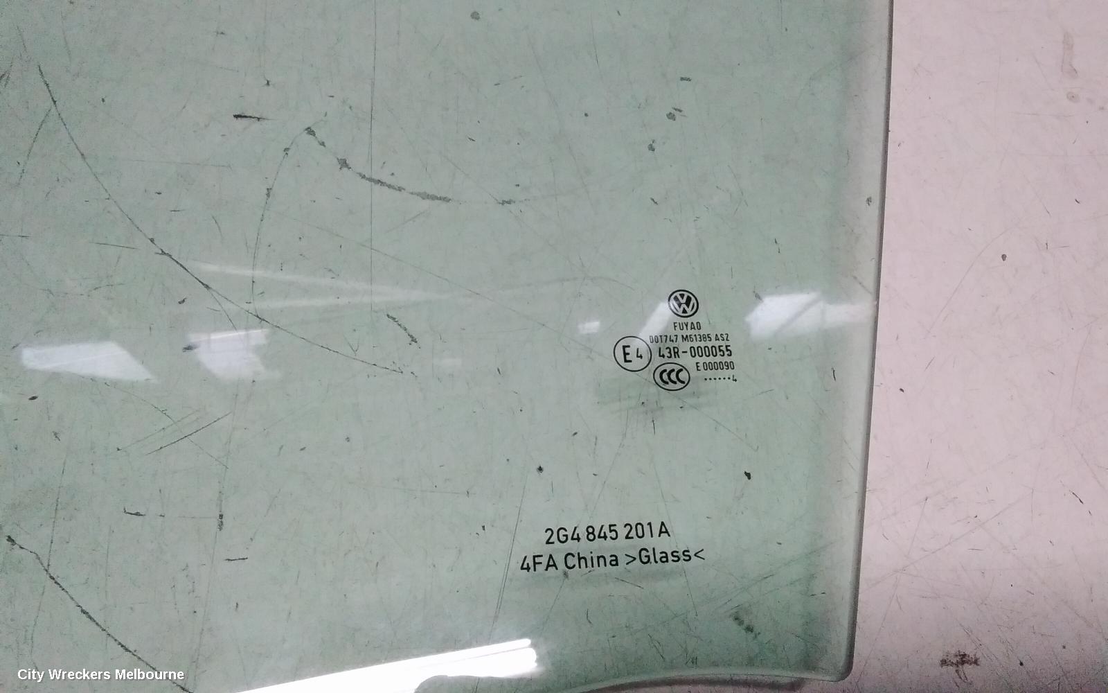 VOLKSWAGEN POLO LEFT FRONT DOOR WINDOW, AW, 09/2017 ONWARDS - Image 3