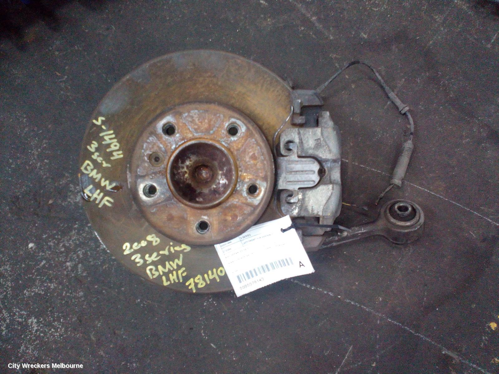 BMW 3 SERIES LEFT FRONT HUB ASSEMBLY, E90, SEDAN, 03/2005 - 01/2012 - Image 1