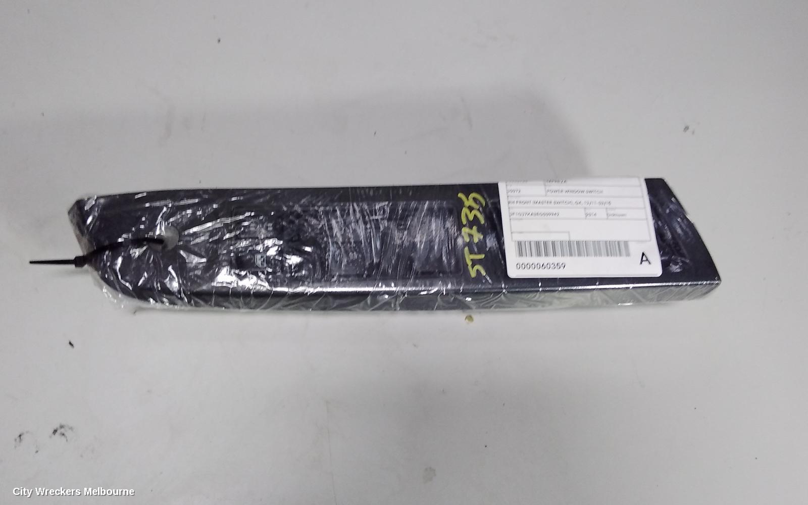 SUBARU IMPREZA PWR DR WIND SWITCH, RH FRONT (MASTER SWITCH), G4, 12/2011 - 03/2015 - Image 3