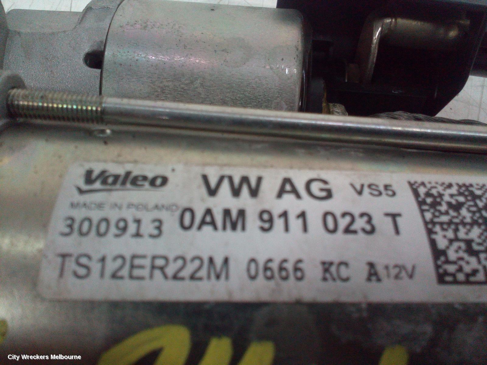 VOLKSWAGEN GOLF STARTER, PETROL, 1.4, GEN 6, 10/2008 - 01/2016 - Image 3