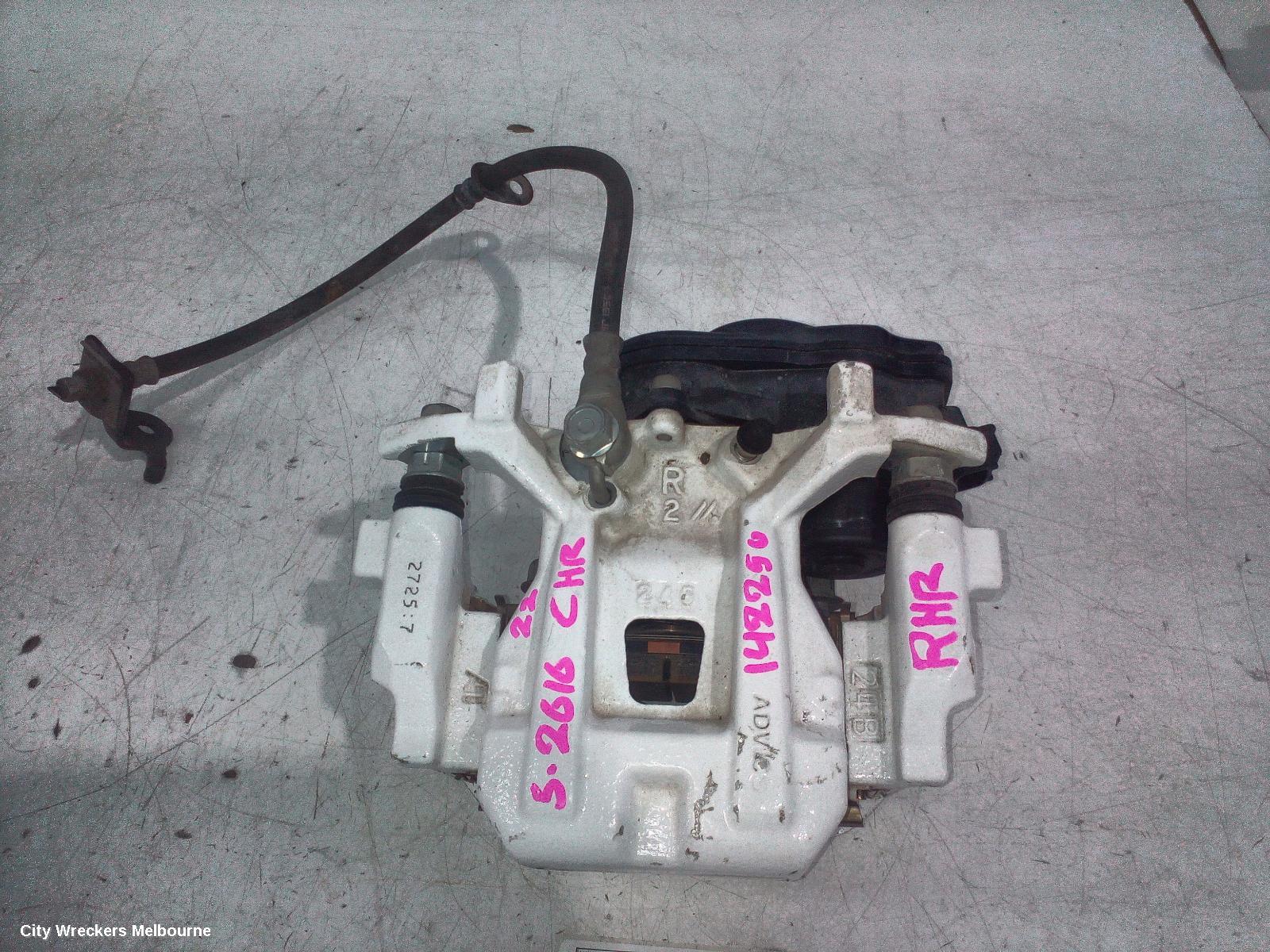 TOYOTA C-HR CALIPER, RH REAR, SPORT TYPE, GEN 1, 08/2020 ONWARDS - Image 2