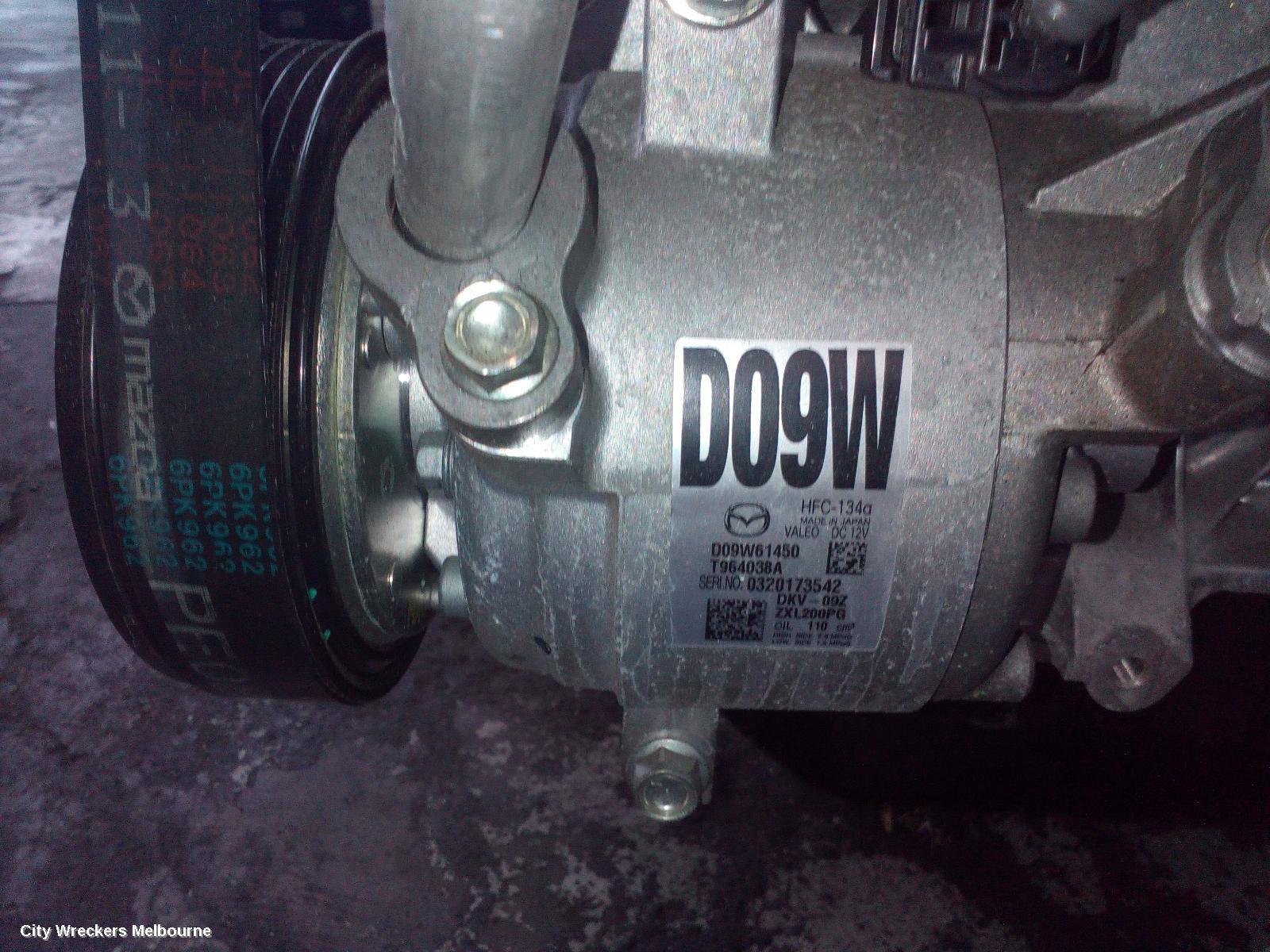 MAZDA CX3 A/C COMPRESSOR, DK, 2.0, SKYACTIV-G, PETROL, 03/2015 ONWARDS - Image 2
