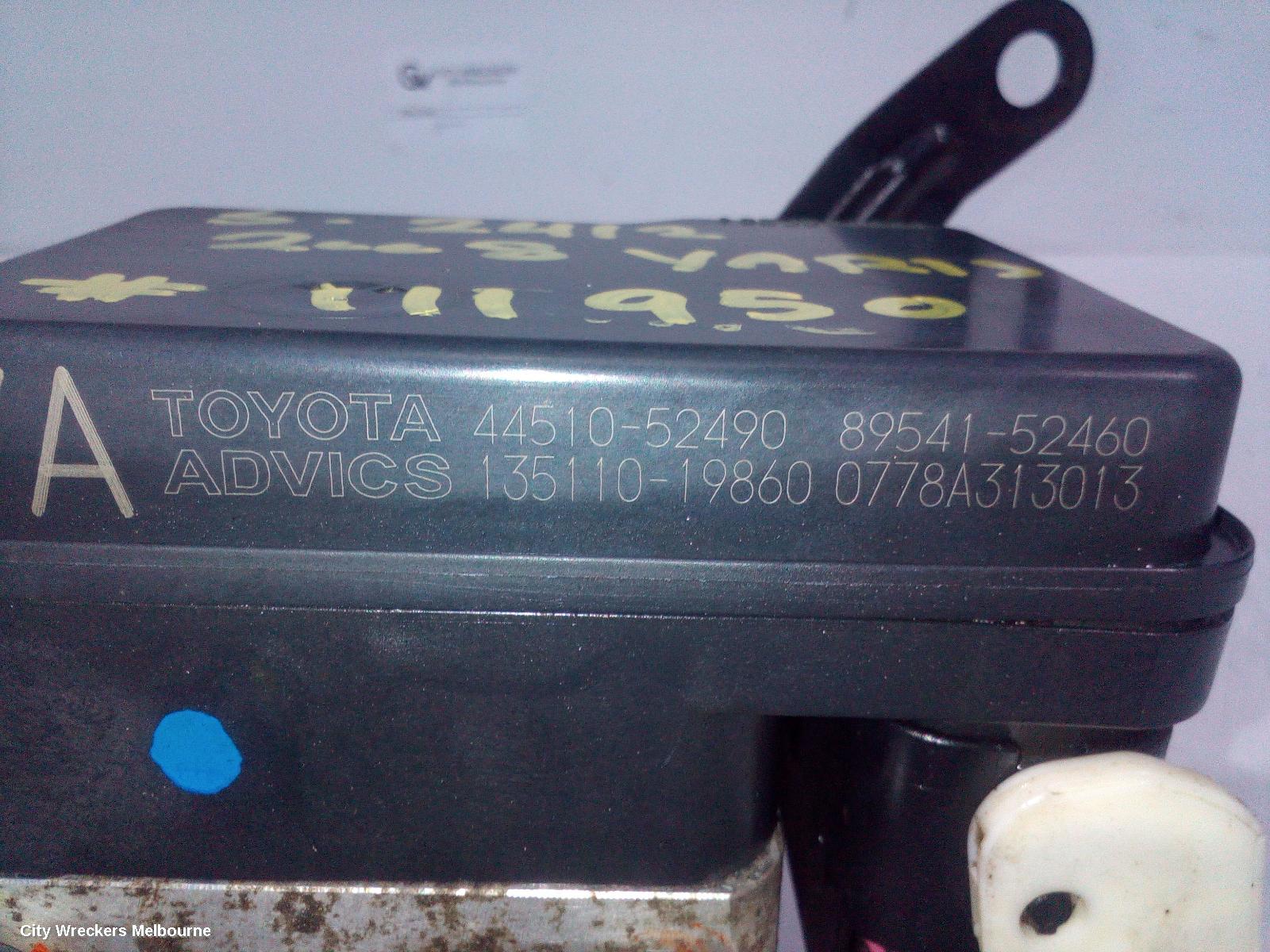 TOYOTA YARIS ABS PUMP/MODULATOR, 3DR/5DR HATCH, NCP9#, 10/2005 - 08/2008 - Image 2