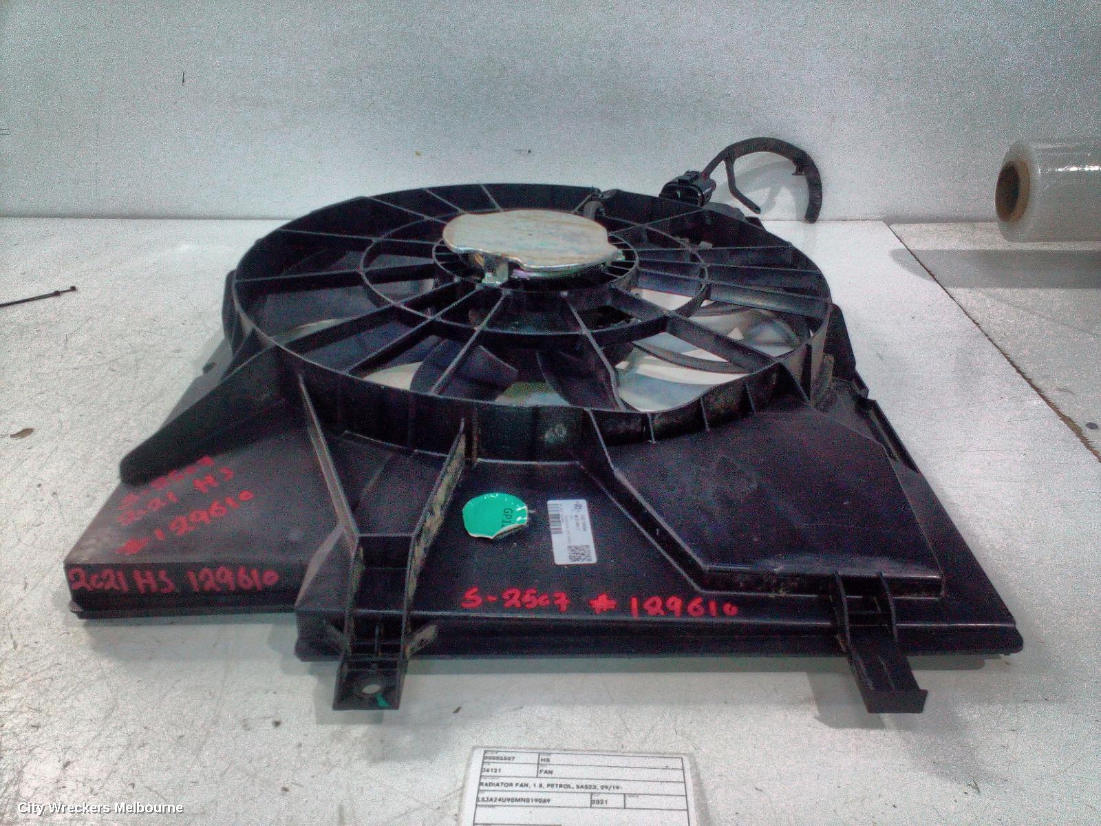 MG HS FAN, RADIATOR FAN, 1.5, PETROL, SAS23, 09/2019 ONWARDS - Image 2