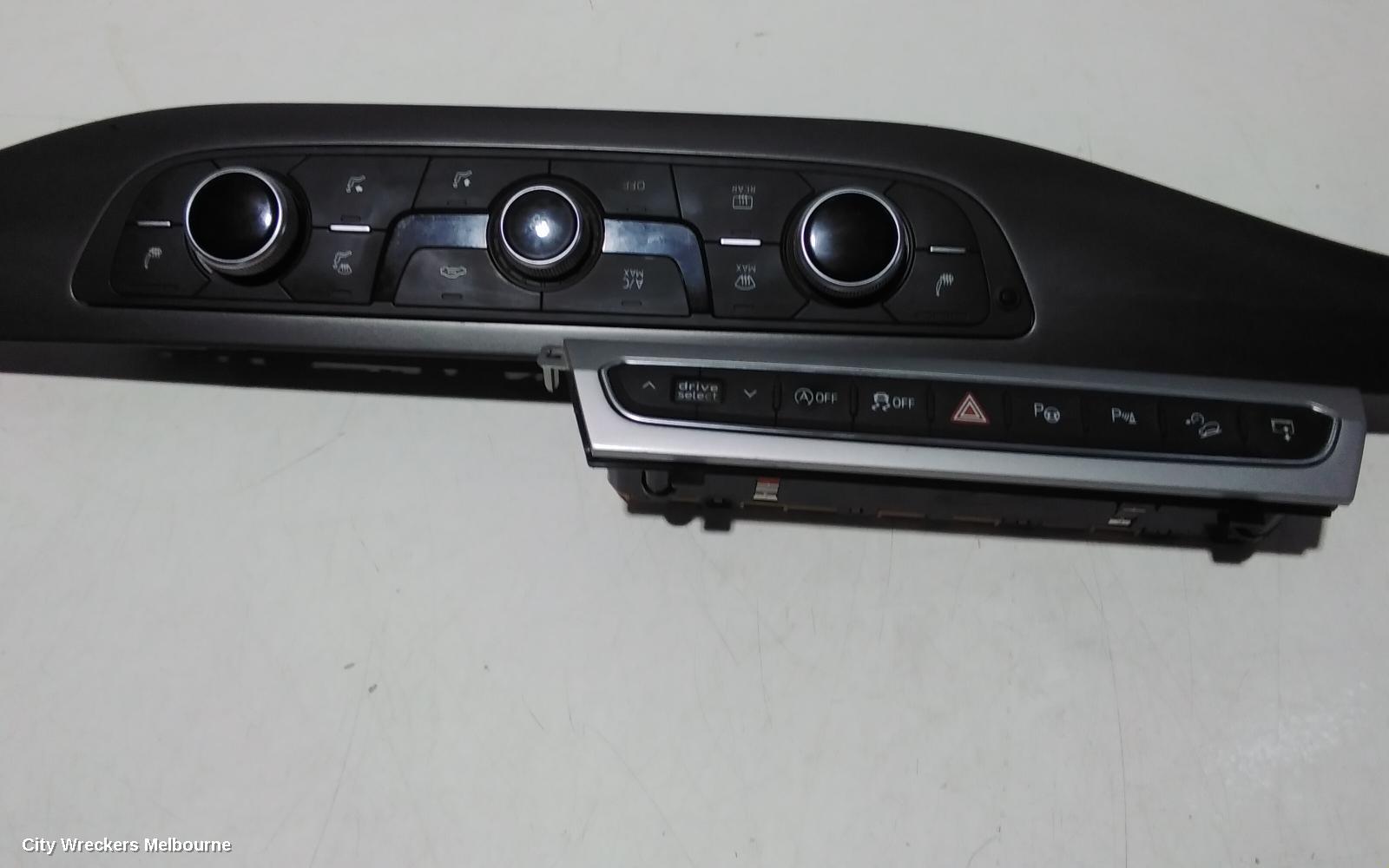 AUDI Q7 HEATER/AC CONTROLS, FRONT, CLIMATE CONTROL TYPE, 4M, 09/2015 - 03/2020 - Image 2