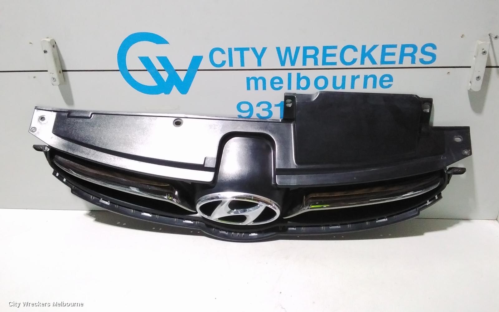 HYUNDAI ELANTRA GRILLE, RADIATOR GRILLE, MD, PREMIUM, BLACK/CHROME, 03/2011 - 09/2013 - Image 2