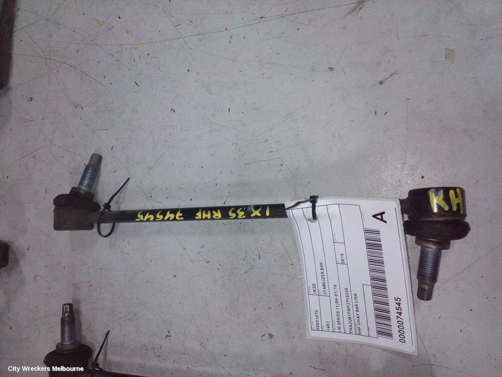 HYUNDAI IX35 STABILISER BAR, LM SERIES 11/2009 - 01/2016 - Image 1