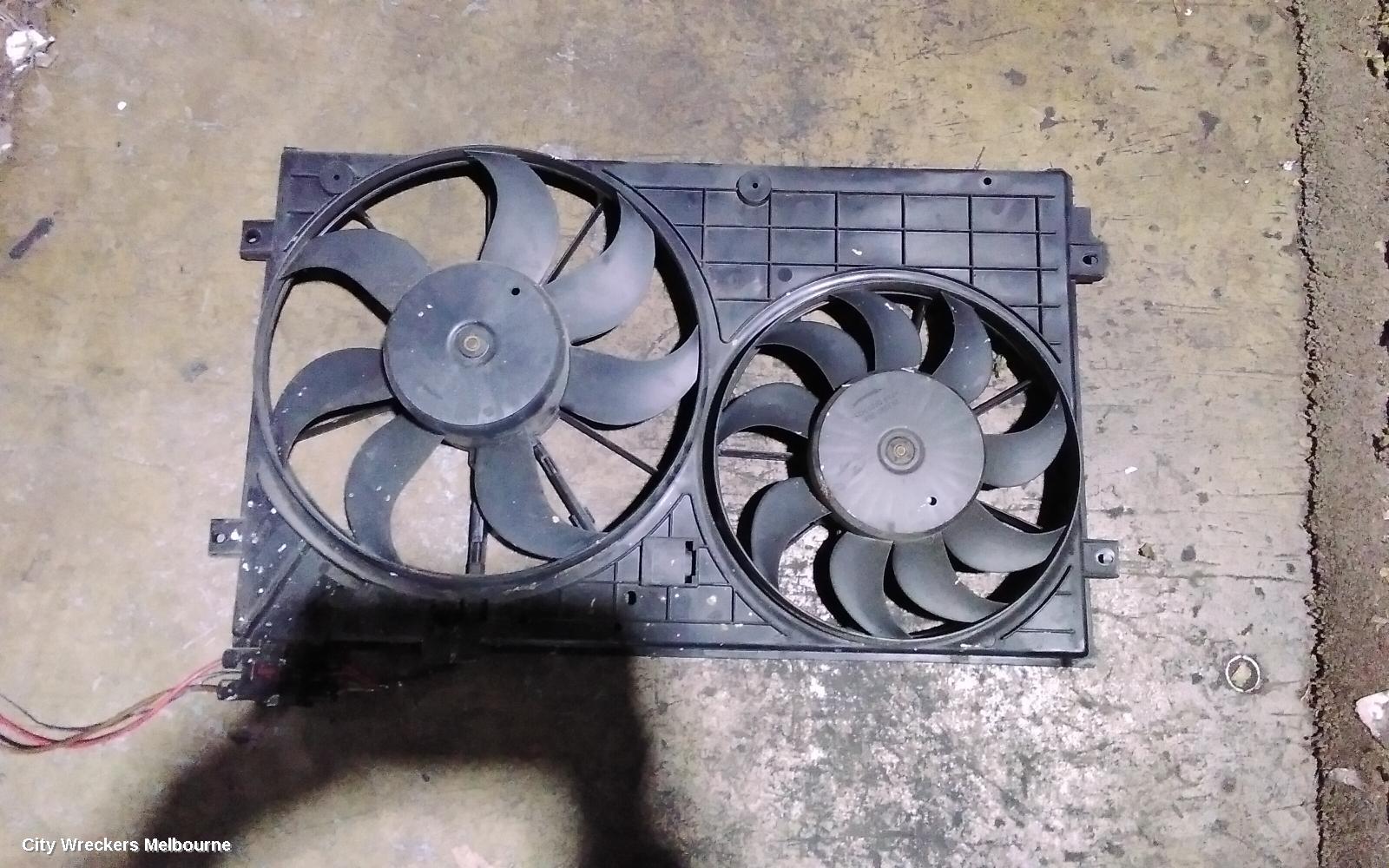 VOLKSWAGEN GOLF FAN, DUAL FAN ASSY, 1.4, PETROL, CAVD CODE, GEN 6, 10/2008 - 01/2016 - Image 1