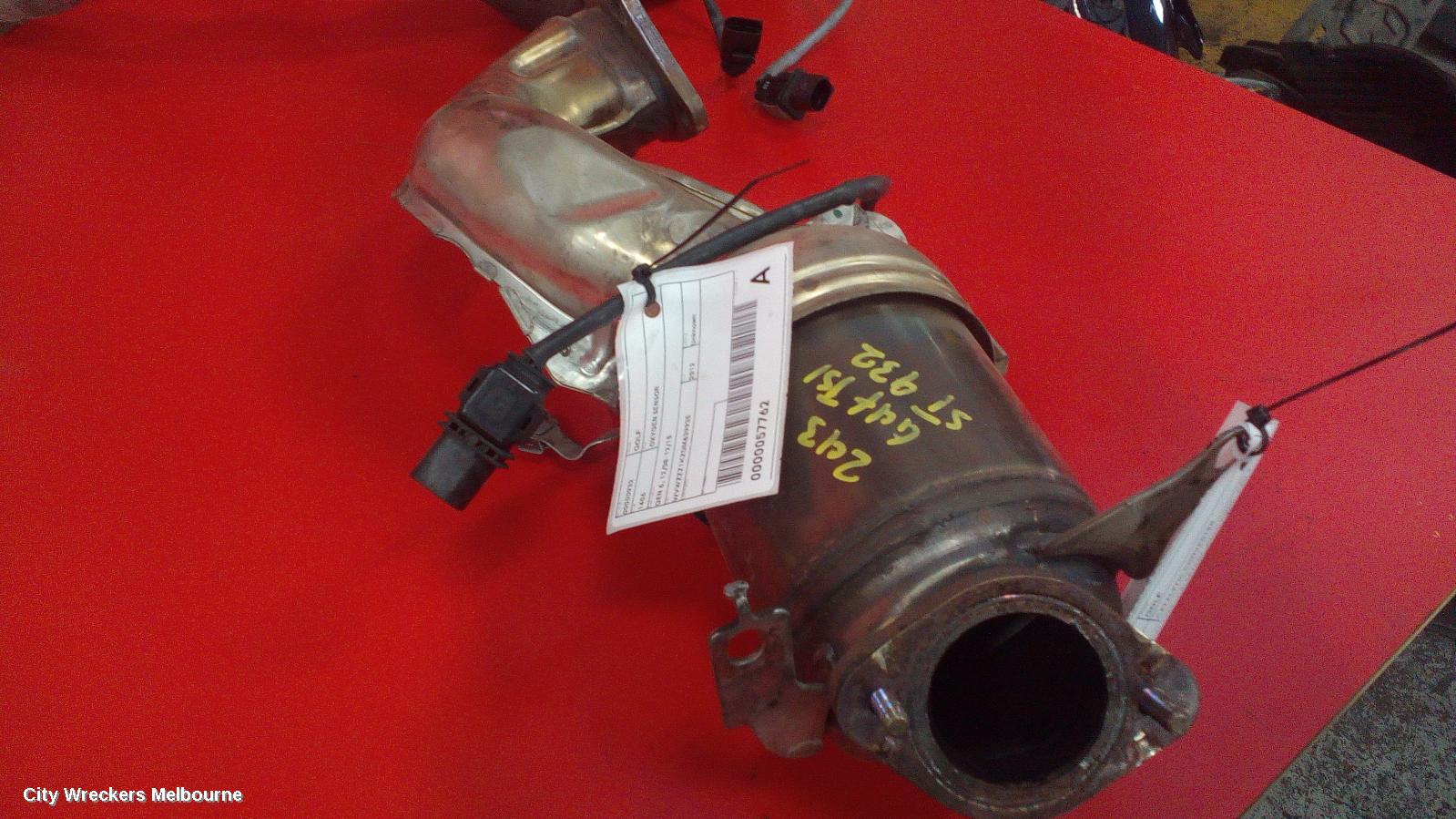 VOLKSWAGEN GOLF CATALYTIC CONVERTER, DOWNPIPE-CAT TYPE, 1.4, PETROL, CTHD/CAVD CODE, GEN 6, 12/2008 - 01/2016 - Image 2