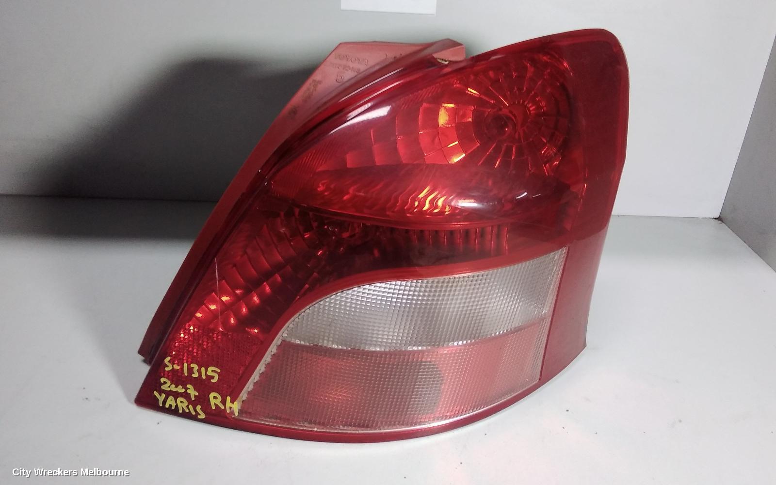 TOYOTA YARIS RIGHT TAILLIGHT, NCP9#, HATCH, LENS# 52-143, 10/2005 - 08/2008 (AUS ONLY) - Image 2