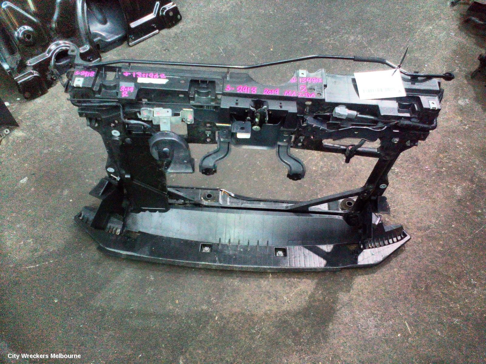 MAZDA 2 RADIATOR SUPPORT, DJ/DL, BOLT ON TYPE, 09/2014 ONWARDS - Image 1