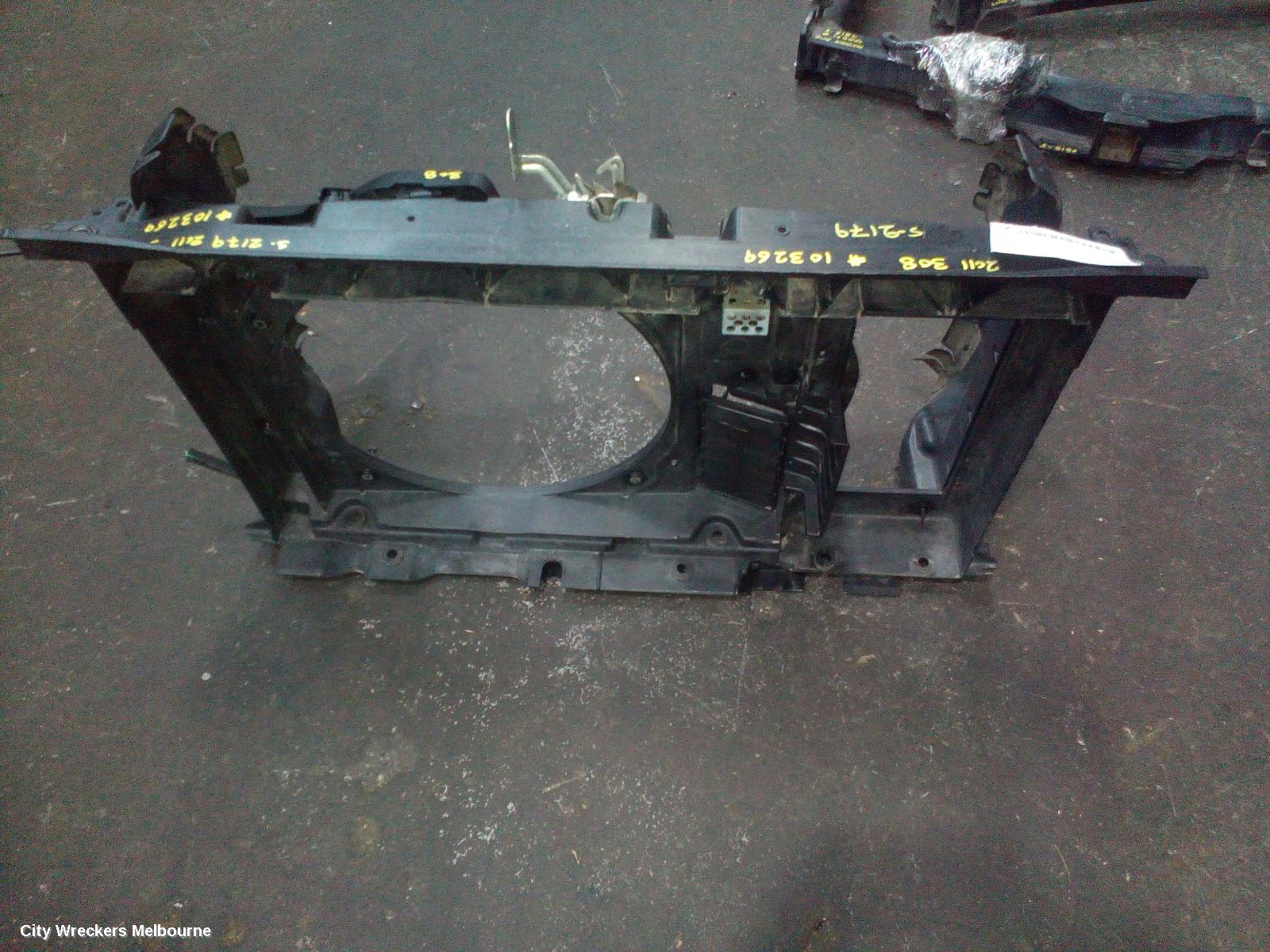 PEUGEOT 308 RADIATOR SUPPORT, T7, VIN VF34*5FV, 09/2007 - 09/2014 - Image 3