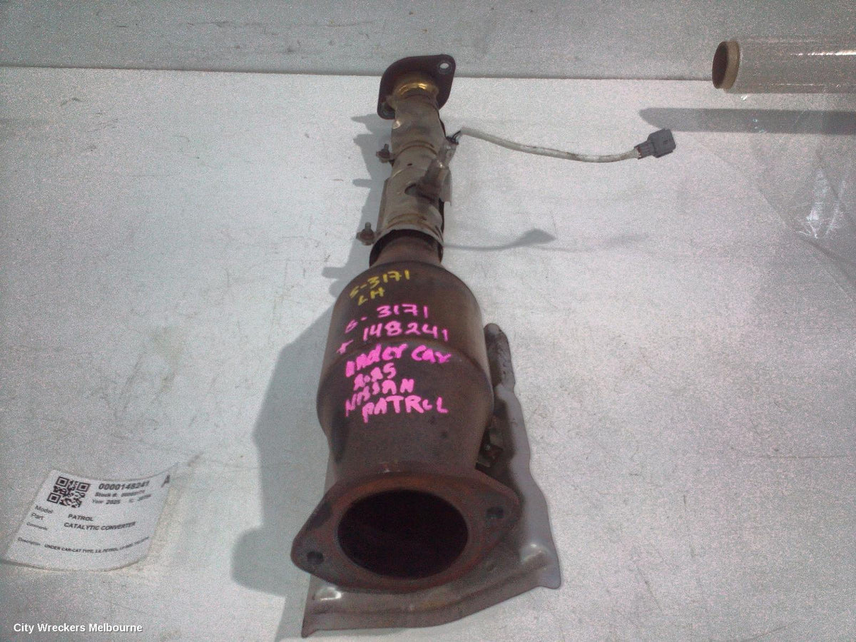 NISSAN PATROL CATALYTIC CONVERTER, UNDER CAR-CAT TYPE, 5.6, PETROL, LH SIDE, Y62, 02/2016 ONWARDS - Image 2