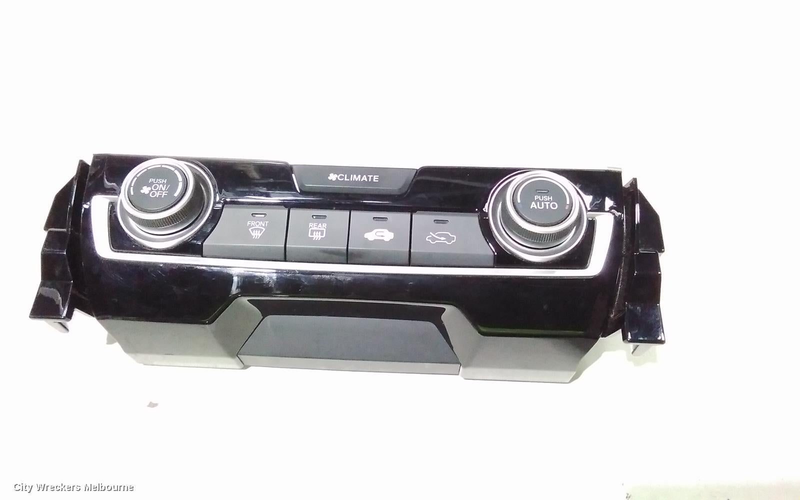 HONDA CIVIC HEATER/AC CONTROLS, 10TH GEN, DUAL ZONE CLIMATE CONTROL TYPE, 05/2016 - 08/2021 - Image 2