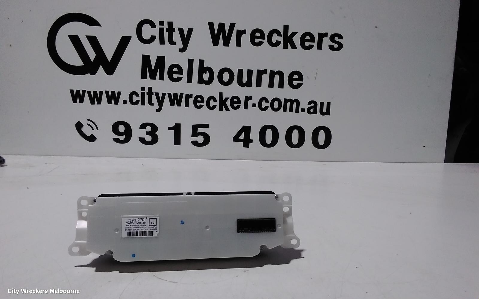 MITSUBISHI TRITON HEATER/AC CONTROLS, MQ-MR, CLIMATE CONTROL DUAL ZONE TYPE, 03/2015 ONWARDS - Image 3
