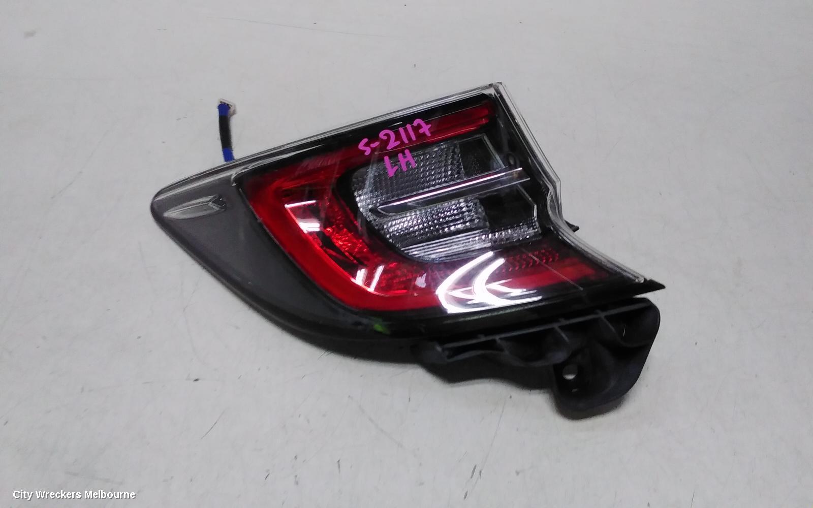 TOYOTA COROLLA LEFT TAILLIGHT, E210, IN BODY, HATCH, 07/2018 - 08/2022 - Image 1