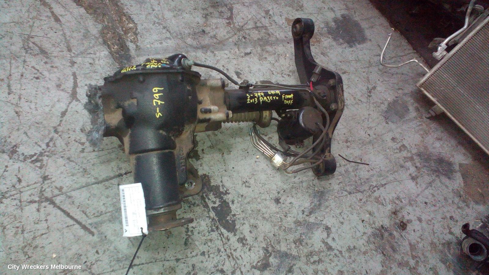 MITSUBISHI PAJERO DIFFERENTIAL CENTRE, FRONT IFS, 3.2, 4M41, AUTO T/M, NS-NW, DIESEL, 3.9 RATIO, 11/2006 - 08/2014 - Image 3