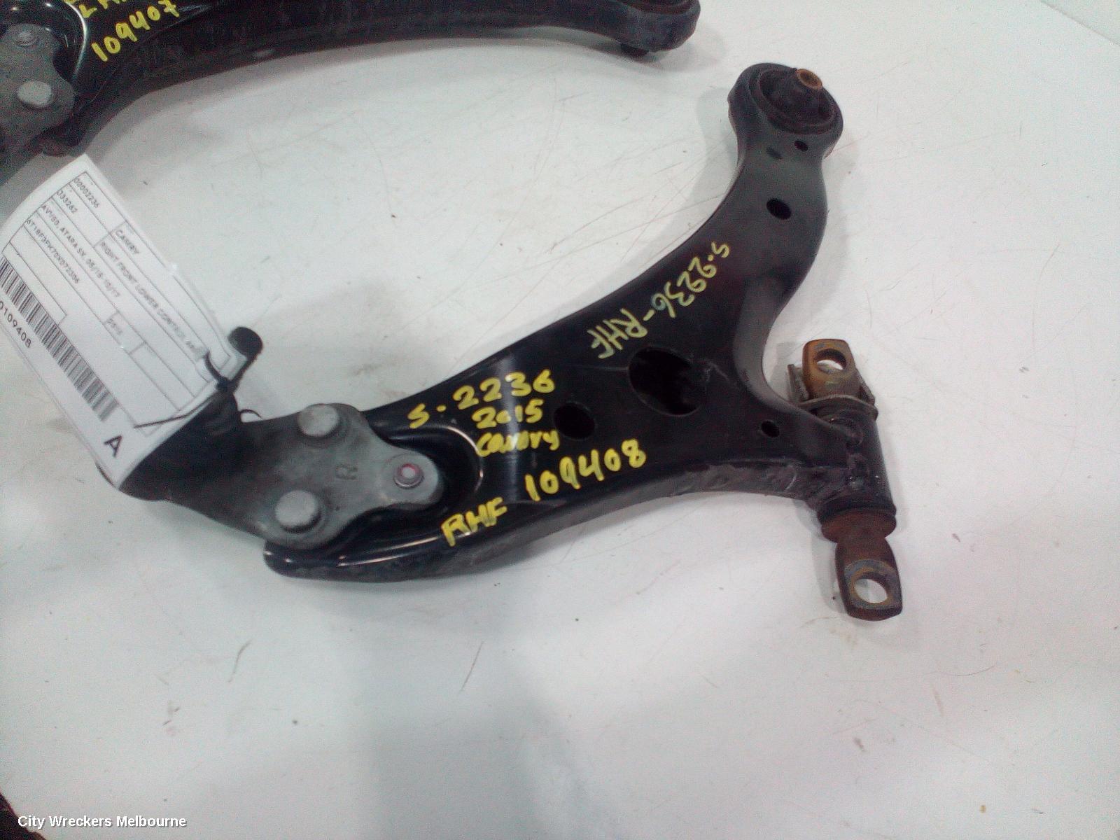 TOYOTA CAMRY RIGHT FRONT LOWER CONTROL ARM, AVV50, ATARA SX, 05/2015 - 10/2017 - Image 2
