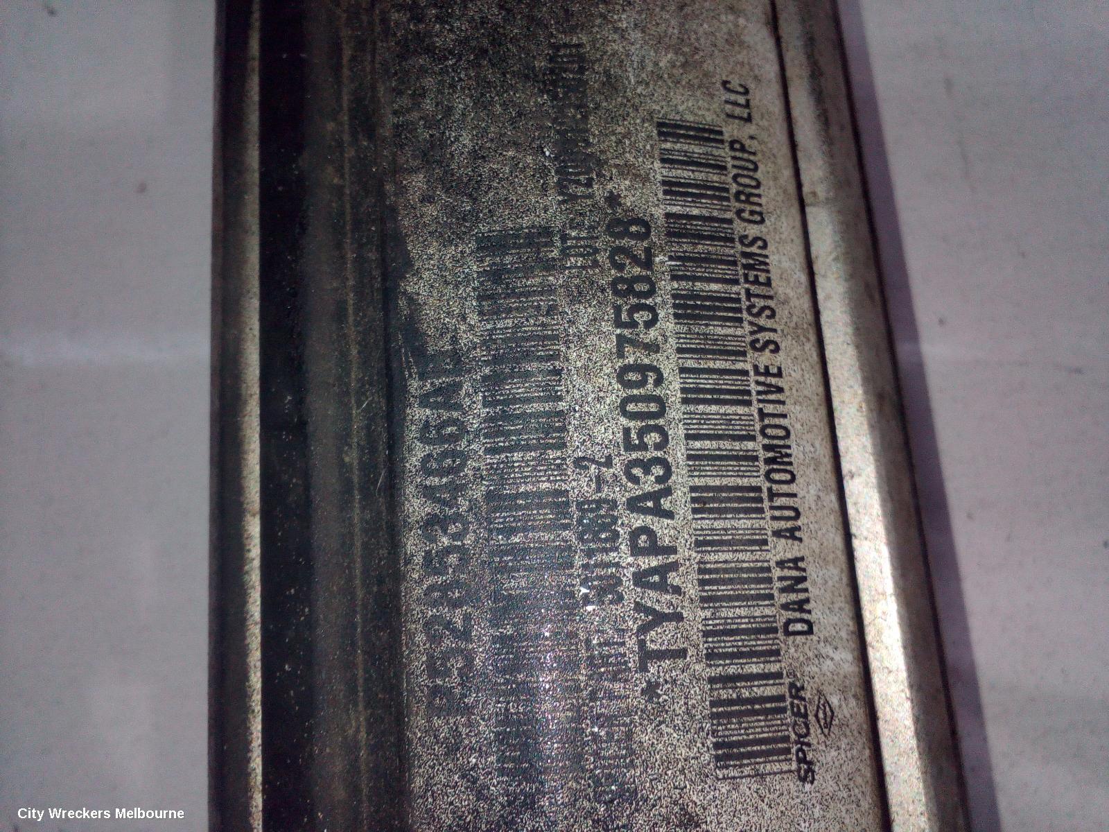 JEEP CHEROKEE REAR DRIVE SHAFT, 3.7, PETROL, KK, 11/2007 - 10/2012 - Image 3