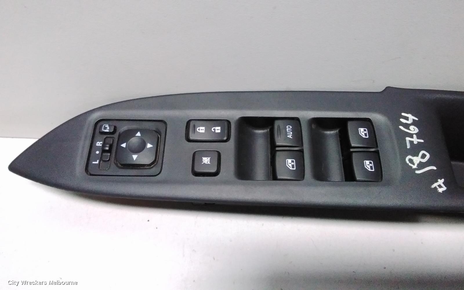 MITSUBISHI OUTLANDER PWR DR WIND SWITCH, RH FRONT (MASTER SWITCH), ZK, 04/2015 - 03/2018 - Image 3