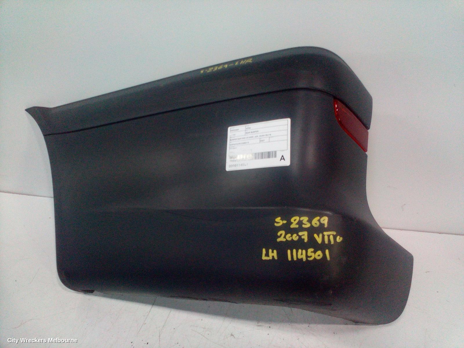 MERCEDES VITO REAR BUMPER, BUMPER BAR END (LH SIDE), 639, 04/2004 - 02/2015 - Image 2