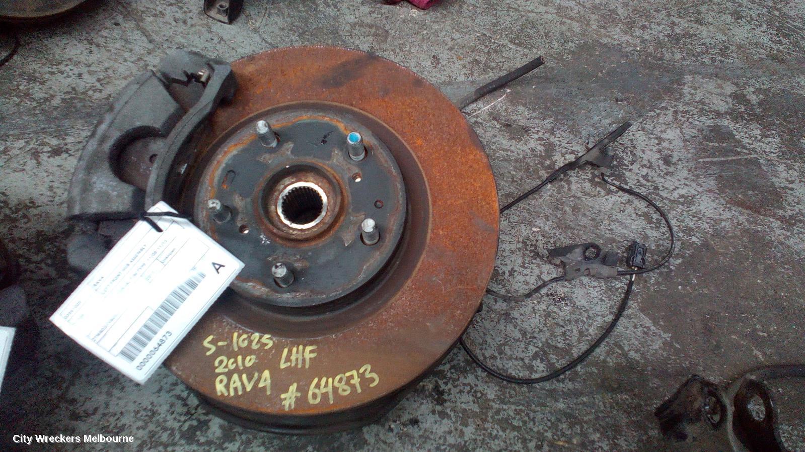 TOYOTA RAV4 LEFT FRONT HUB ASSEMBLY, ACA33, 2.4, 2AZ-FE, MANUAL T/M TYPE, 11/2005 - 11/2012 - Image 1
