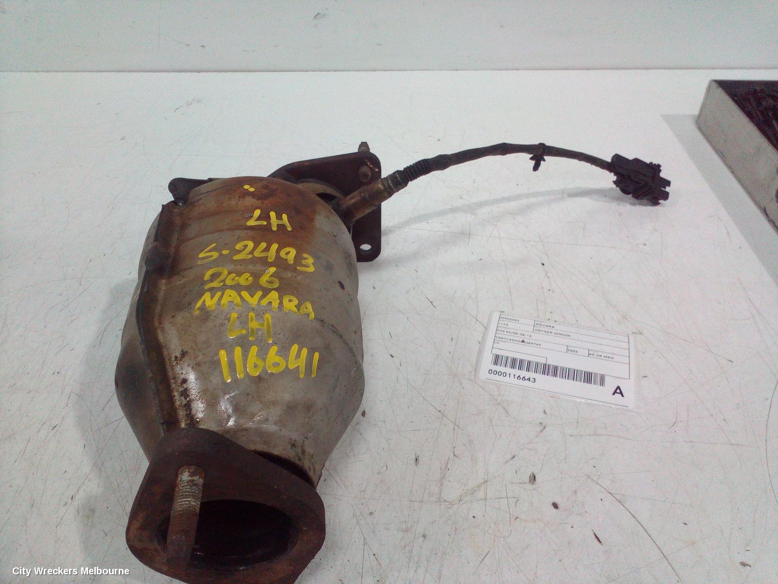NISSAN NAVARA CATALYTIC CONVERTER, D40, LH PRIMARY BOLT ON CAT TYPE (TO MANIFOLD), 4.0, VQ40, PETROL, 09/2005 - 12/2011 - Image 2