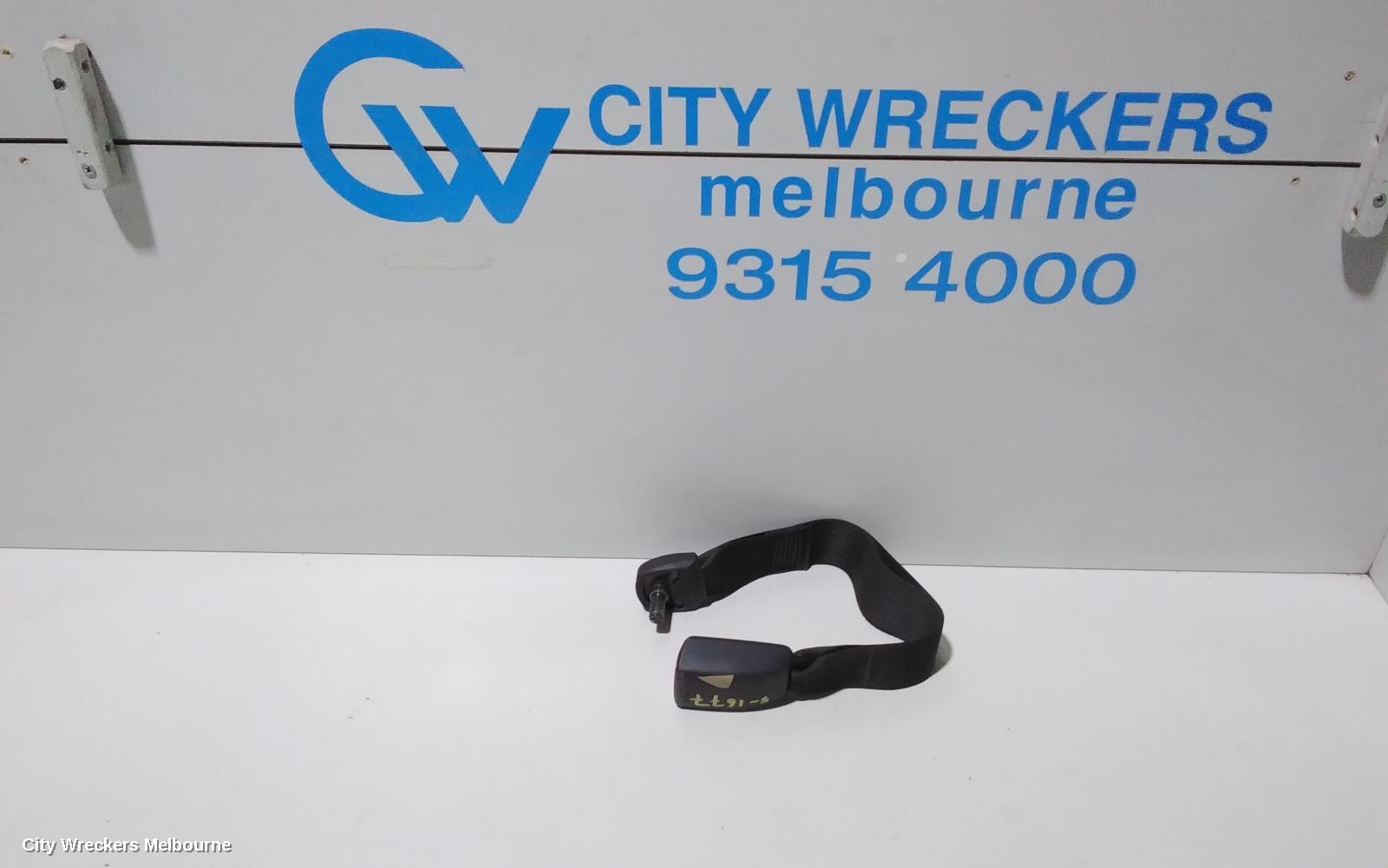 TOYOTA HIACE SEATBELT/STALK, CENTRE FRONT, SEAT BELT STALK ONLY, BLACK, TRH/KDH, 03/2005 - 04/2019 - Image 1