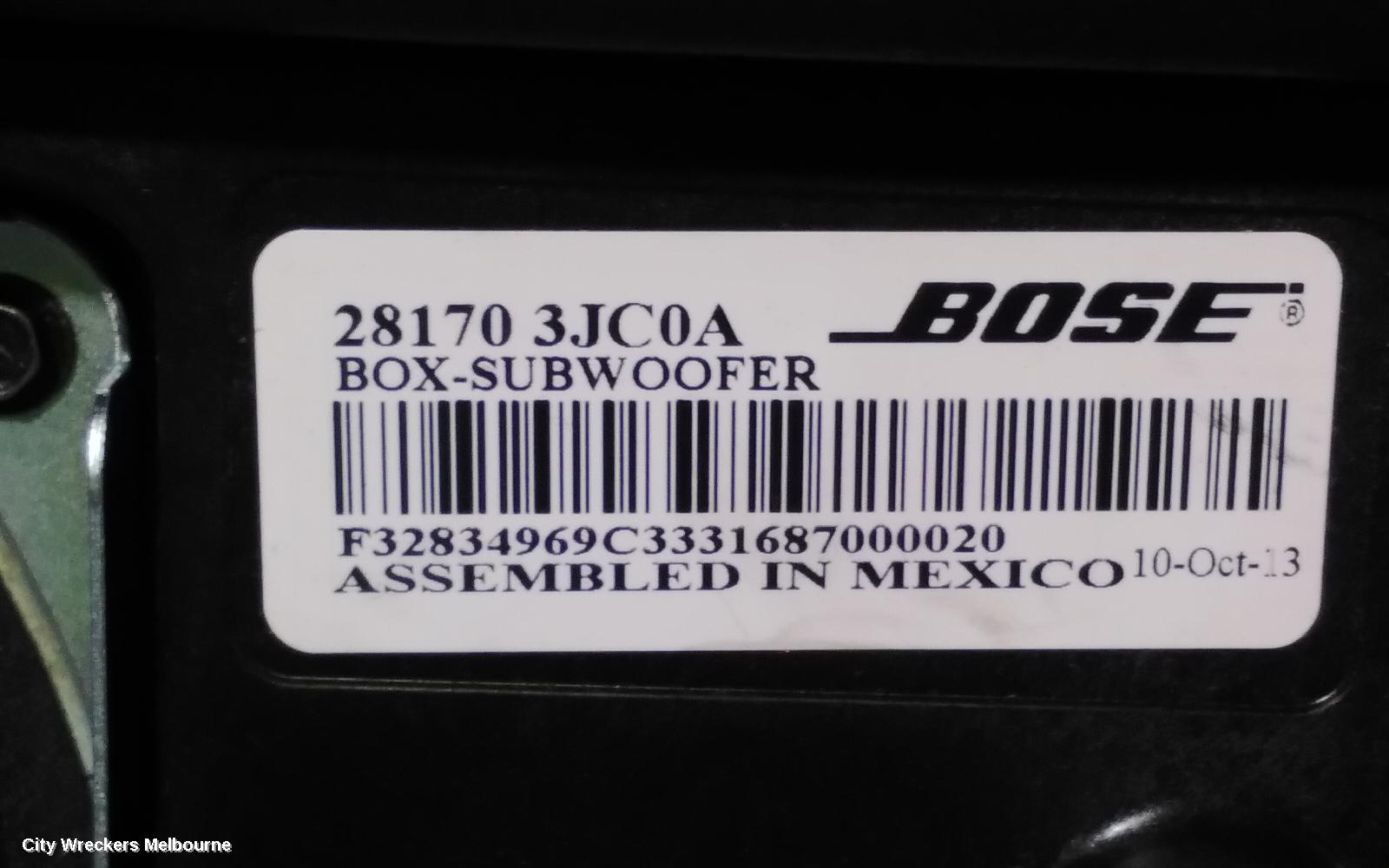 HYUNDAI I40, VF, 09/2011 - 12/2019, SUBWOOFER BOSE : 83247 - Image 3