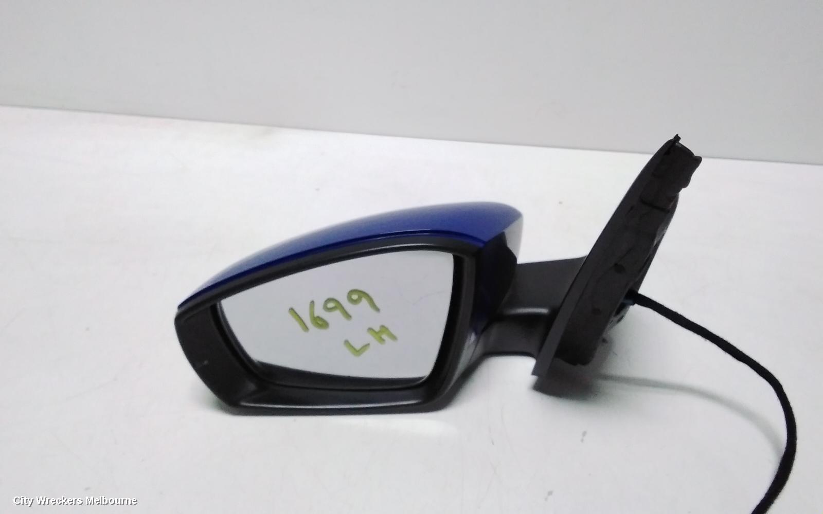 VOLKSWAGEN POLO LEFT DOOR MIRROR, 6R, HEATED TYPE, 05/2010 - 05/2014 - Image 2