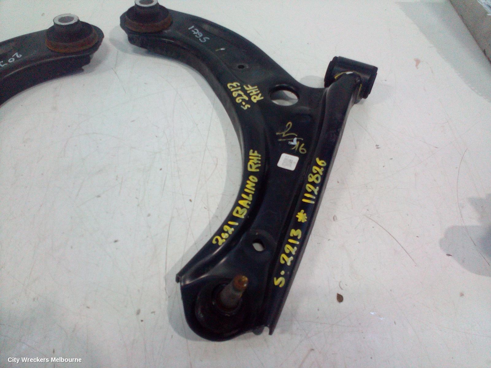 SUZUKI BALENO RIGHT FRONT LOWER CONTROL ARM, EW, 04/2016 - 12/2022 - Image 2