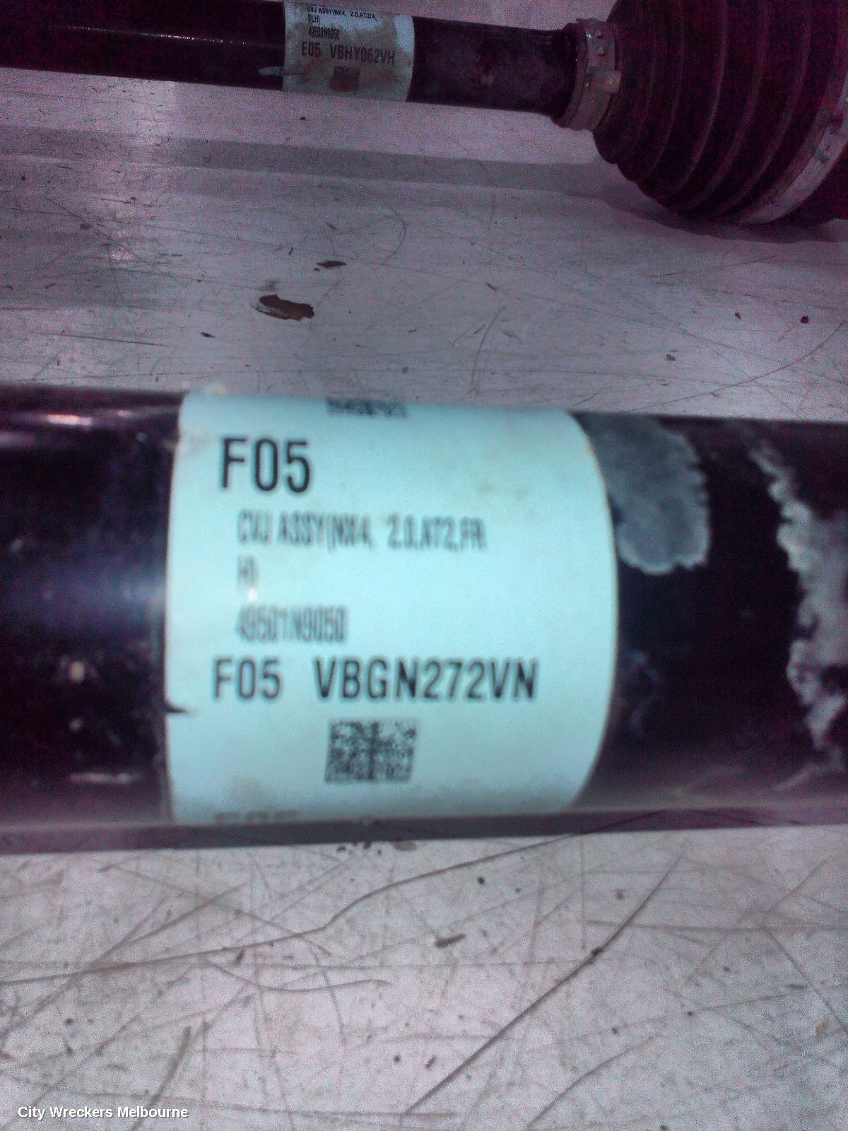 HYUNDAI TUCSON RIGHT DRIVESHAFT, NX4, FRONT, 02/2021 ONWARDS - Image 3