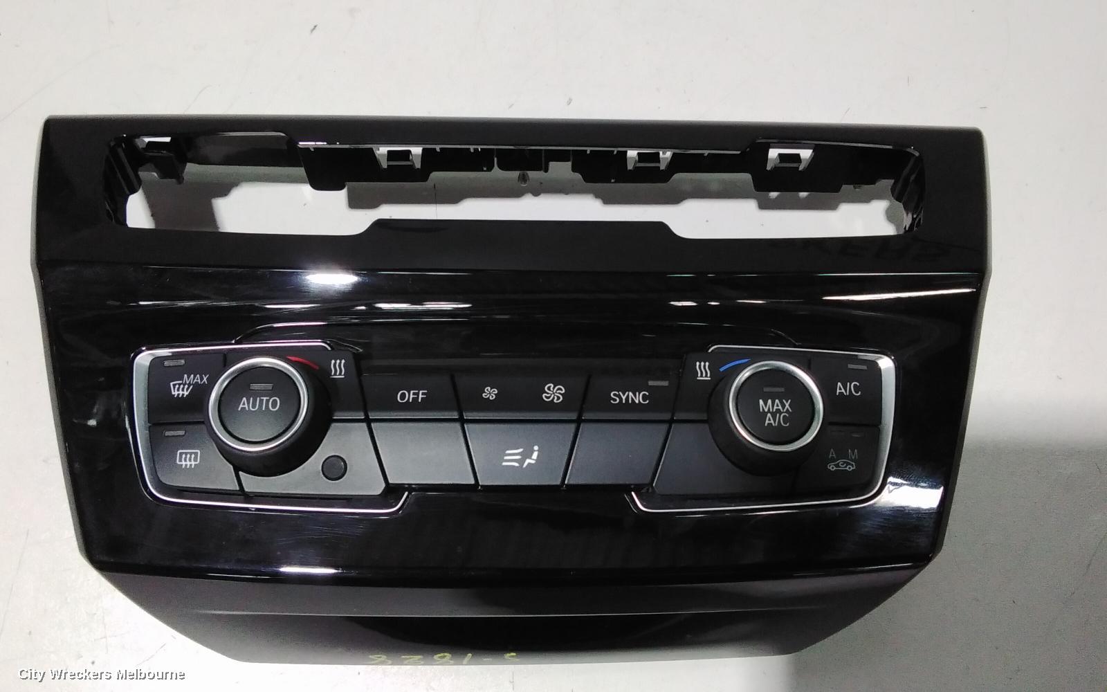 BMW X1 HEATER/AC CONTROLS, DUAL ZONE CLIMATE CONTROL TYPE, NON SEAT WARMER TYPE, F48, 08/2015 ONWARDS - Image 3