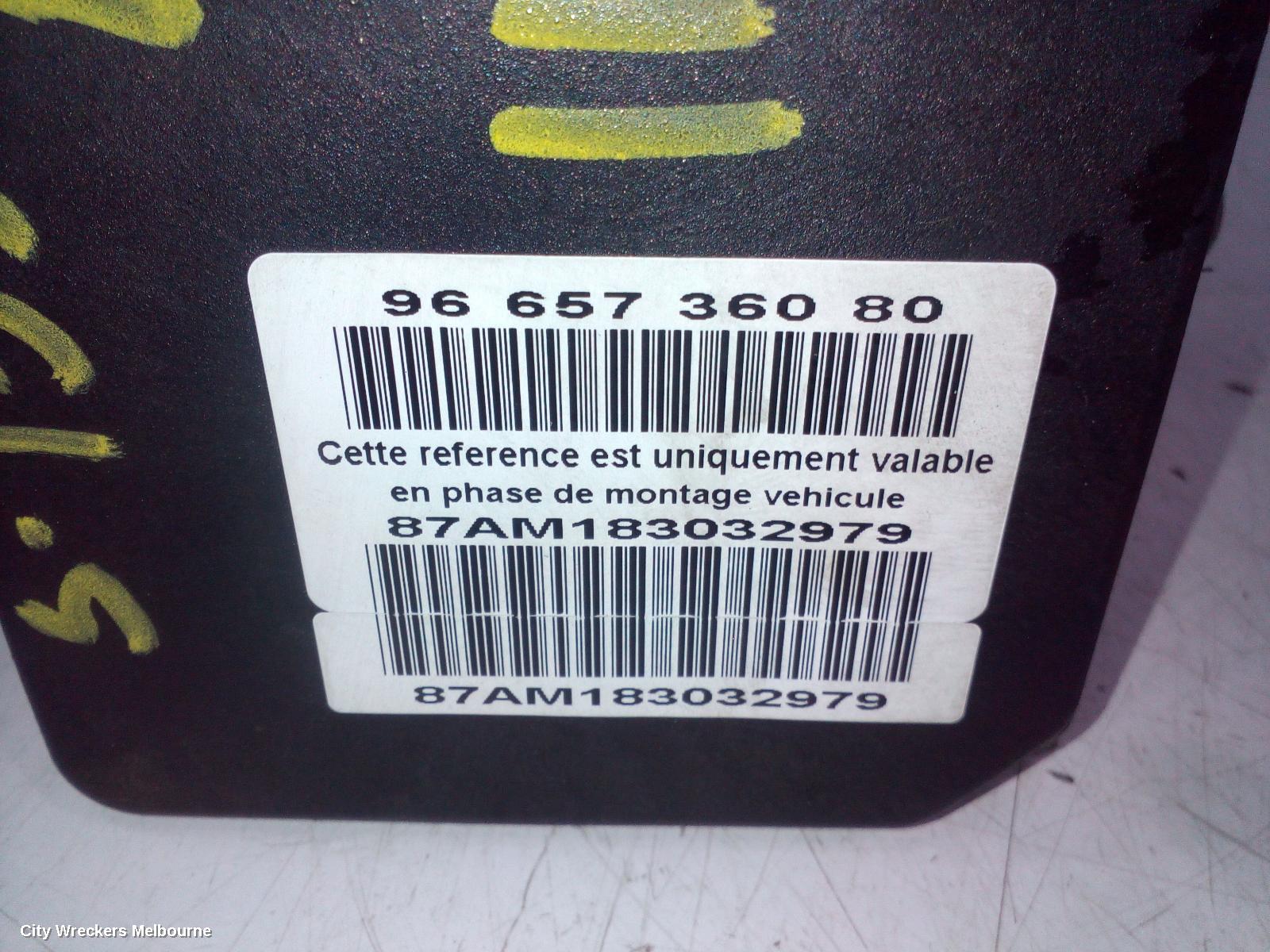 PEUGEOT 407 ABS PUMP/MODULATOR, 09/2004 - 06/2011 - Image 2
